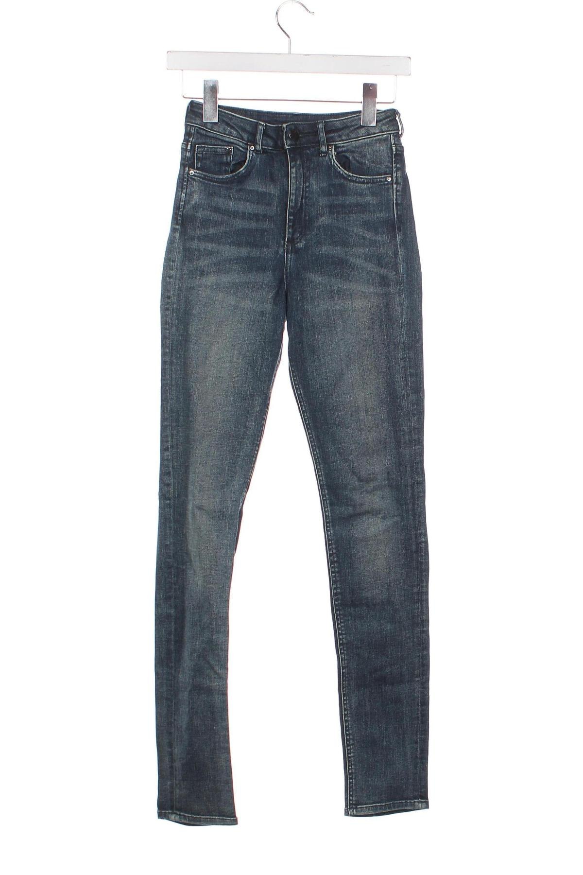 Dámske džínsy  H&M, Veľkosť XS, Farba Modrá, Cena  3,62 €