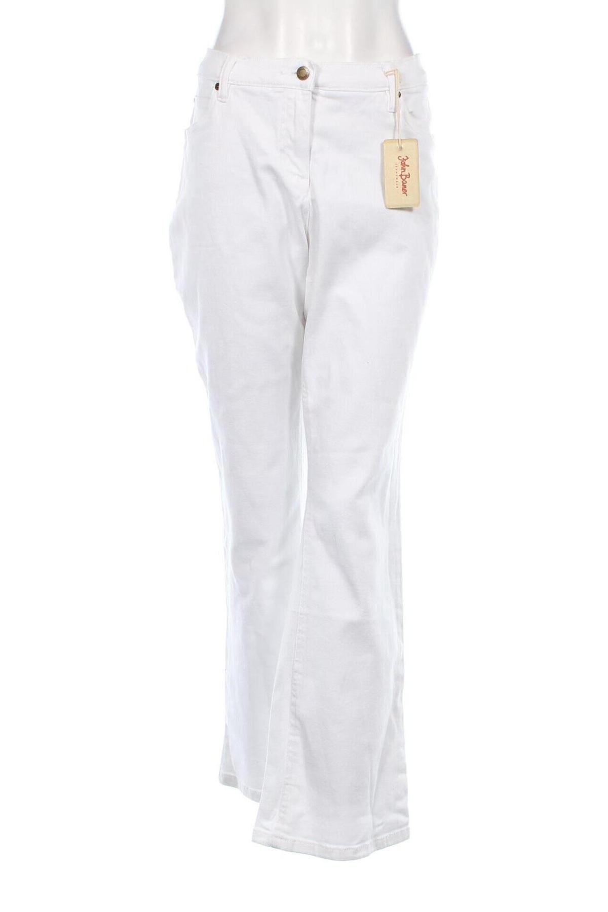 Damen Jeans John Baner, Größe XL, Farbe Weiß, Preis 32,01 €