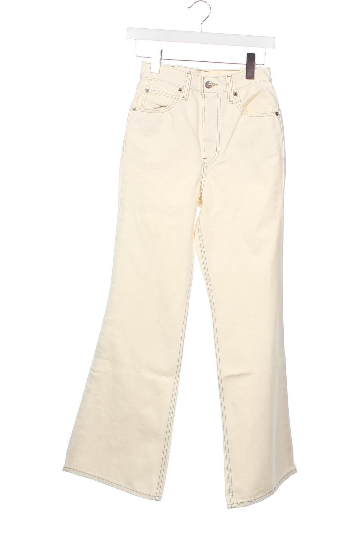Damen Jeans Levi's, Größe XXS, Farbe Ecru, Preis € 12,45