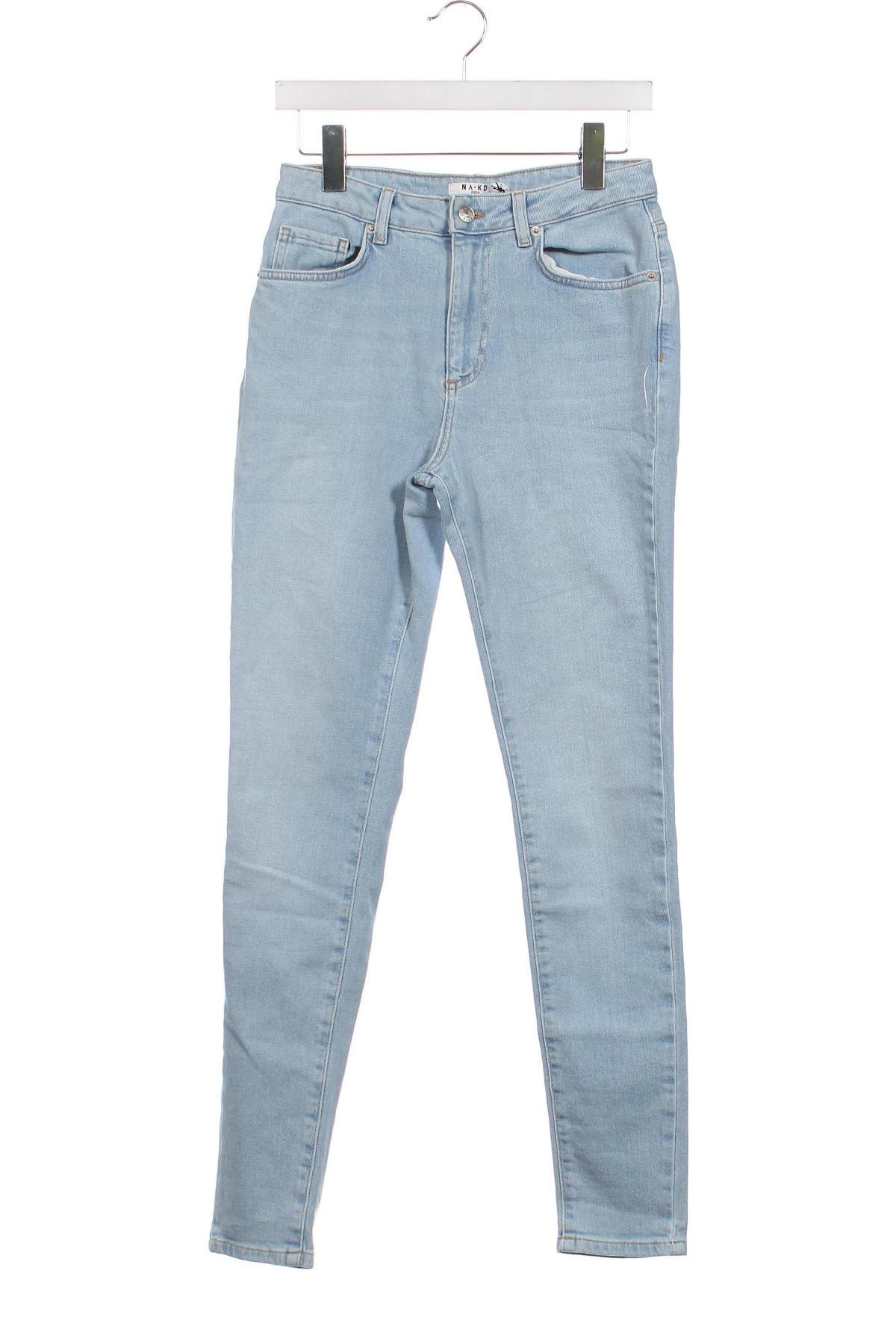 Dámske džínsy  NA-KD, Veľkosť XS, Farba Modrá, Cena  9,42 €