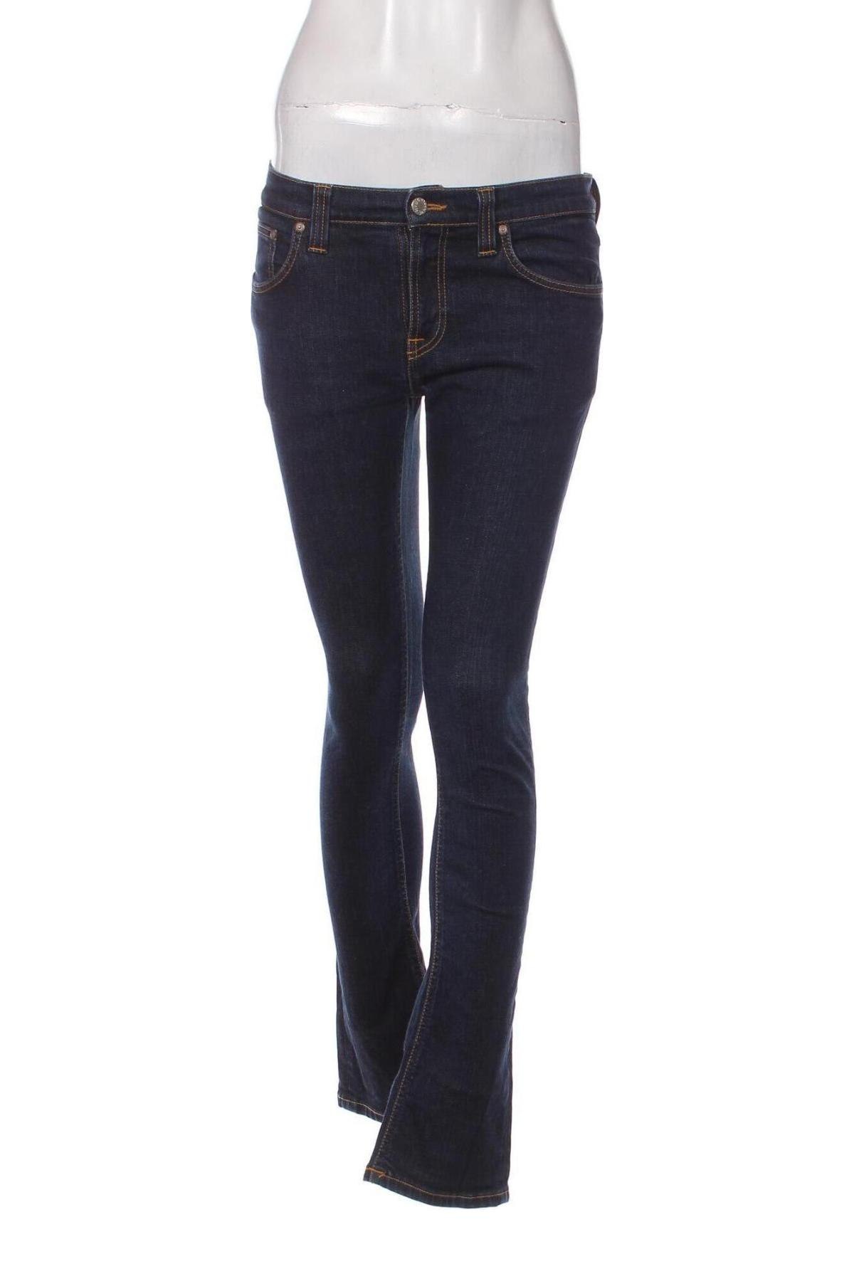 Дамски дънки Nudie Jeans Co, Размер M, Цвят Син, Цена 134,08 лв.