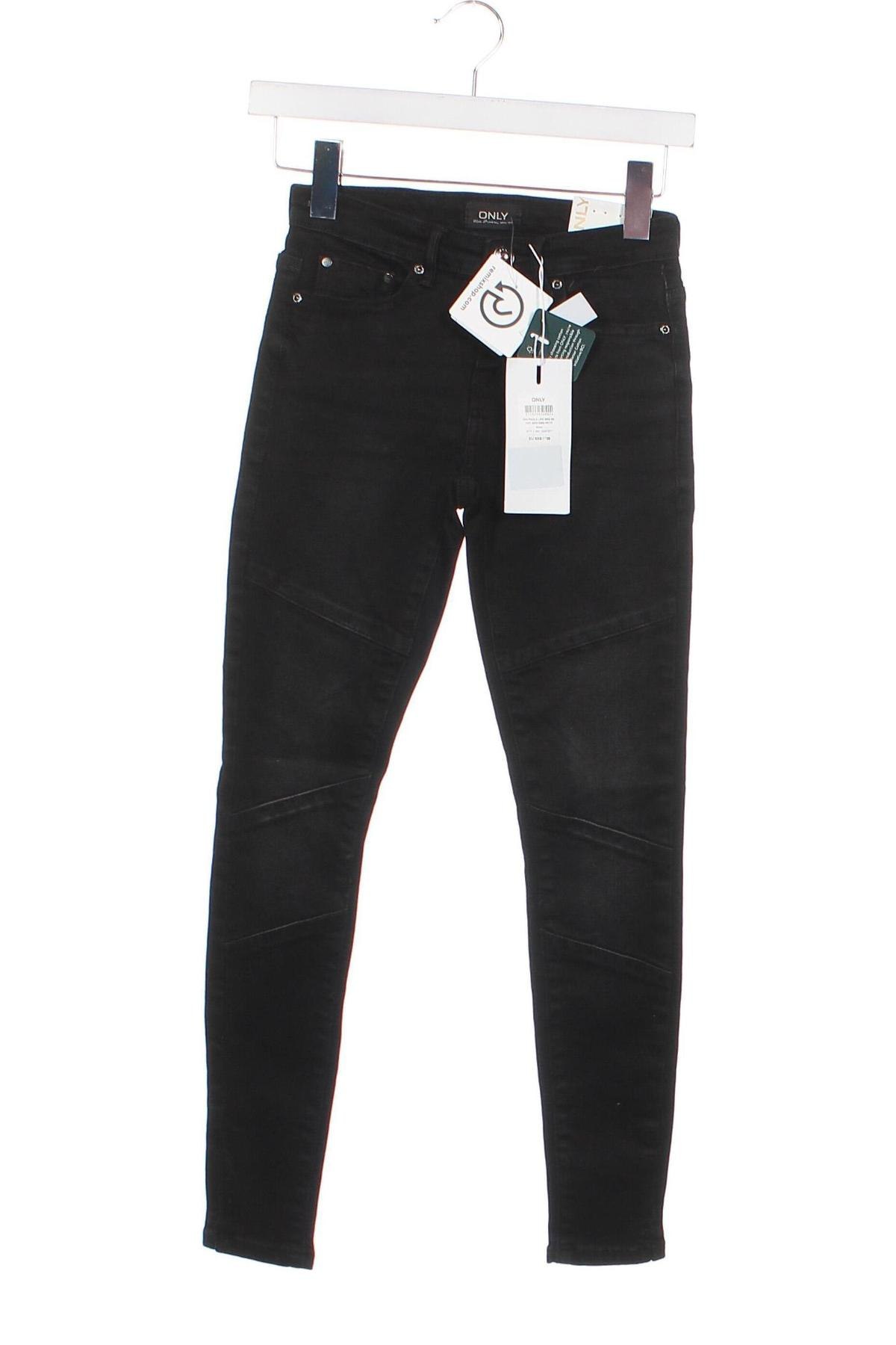 Damen Jeans ONLY, Größe XXS, Farbe Schwarz, Preis € 9,11