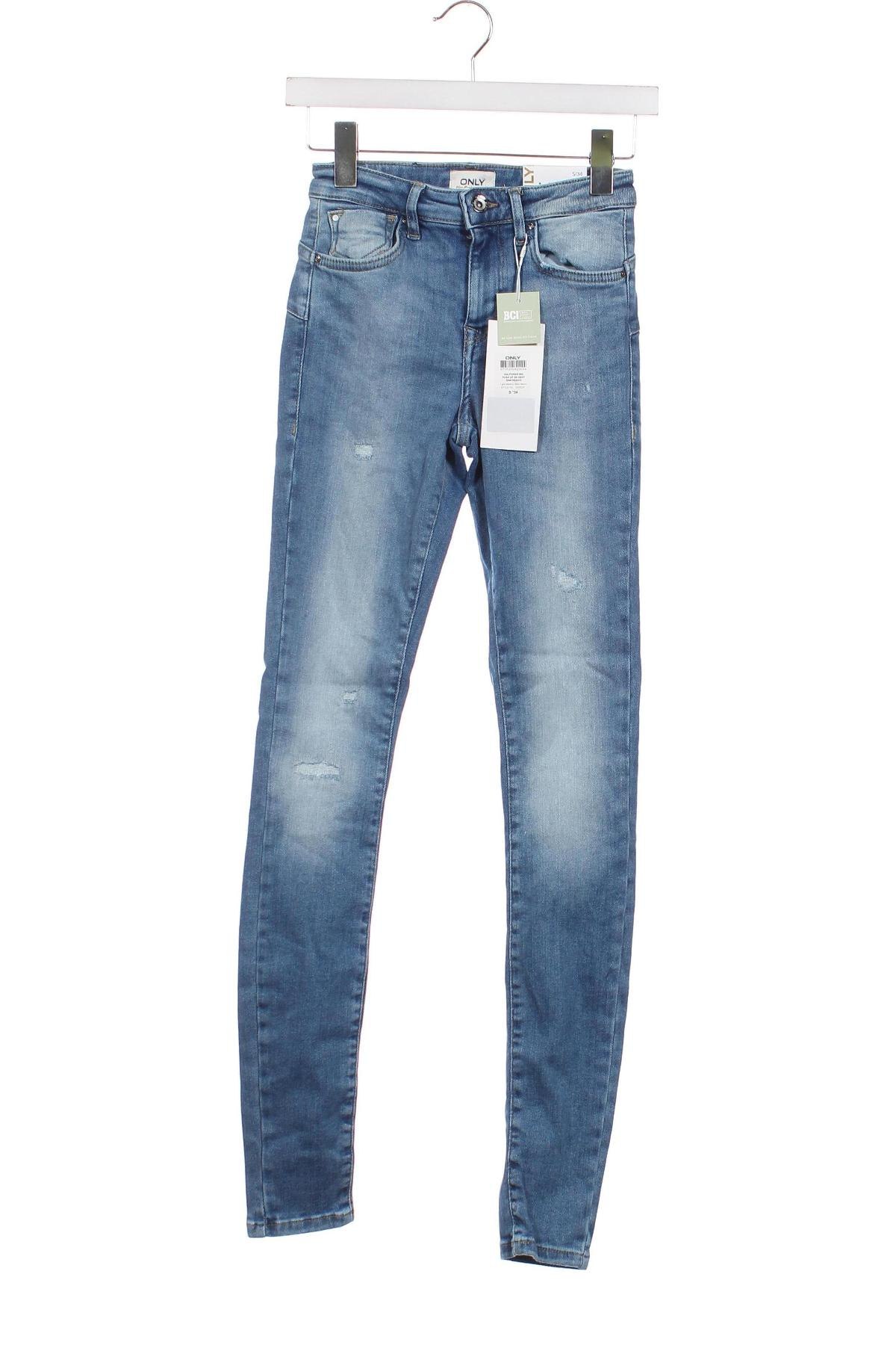 Dámske džínsy  ONLY, Veľkosť S, Farba Modrá, Cena  9,81 €