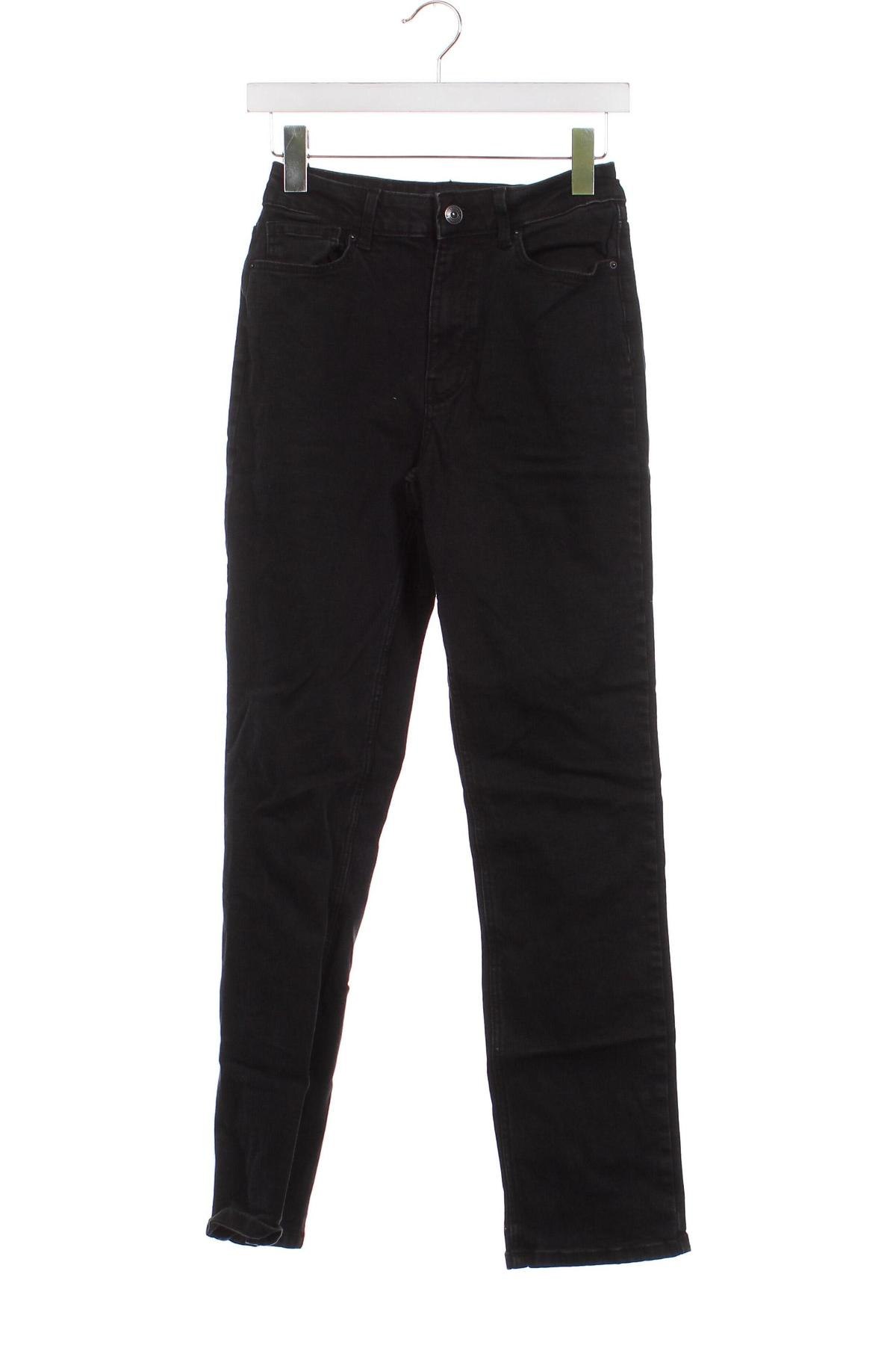Dámske džínsy  Pieces, Veľkosť XS, Farba Čierna, Cena  3,40 €