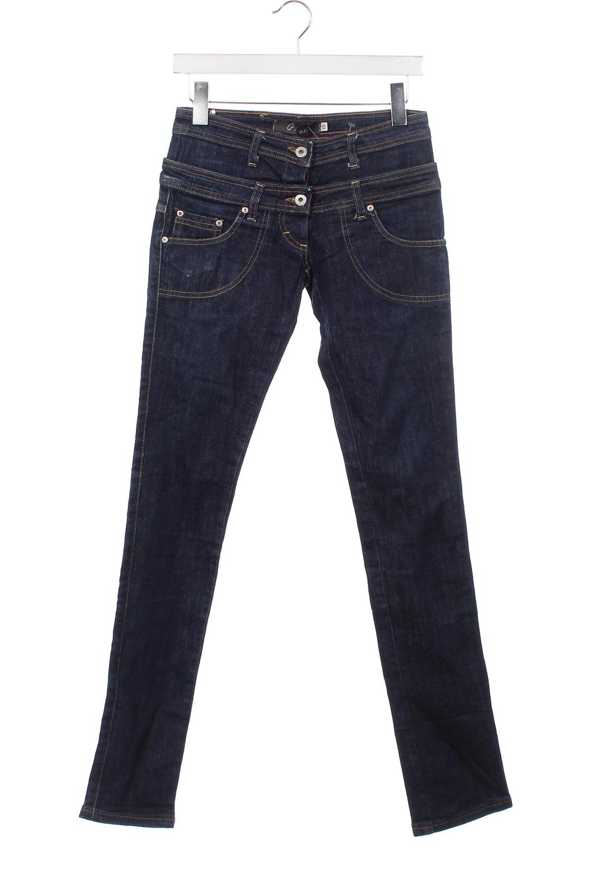 Dámske džínsy  Please, Veľkosť XS, Farba Modrá, Cena  3,67 €