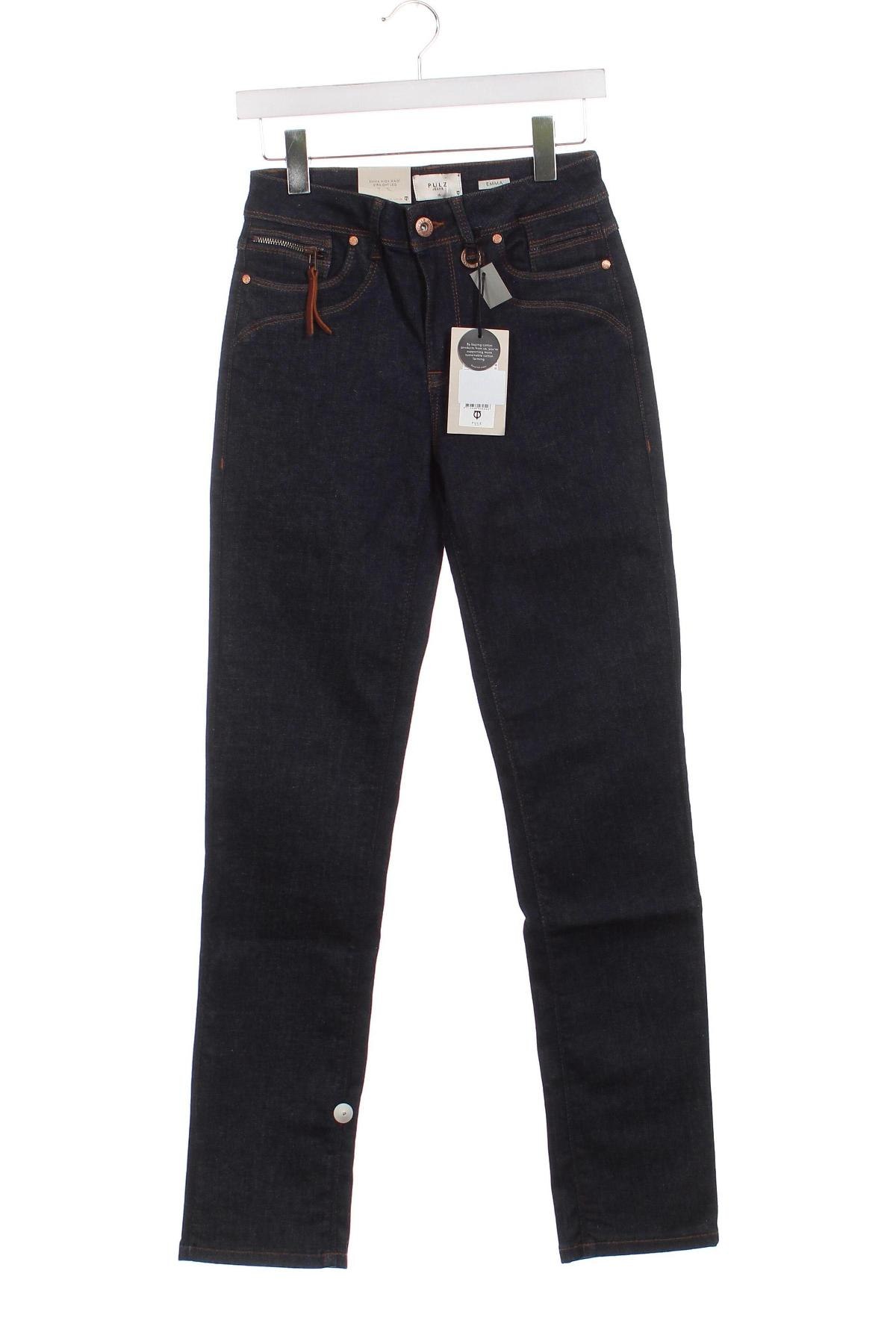 Γυναικείο Τζίν Pulz Jeans, Μέγεθος XS, Χρώμα Μπλέ, Τιμή 10,76 €