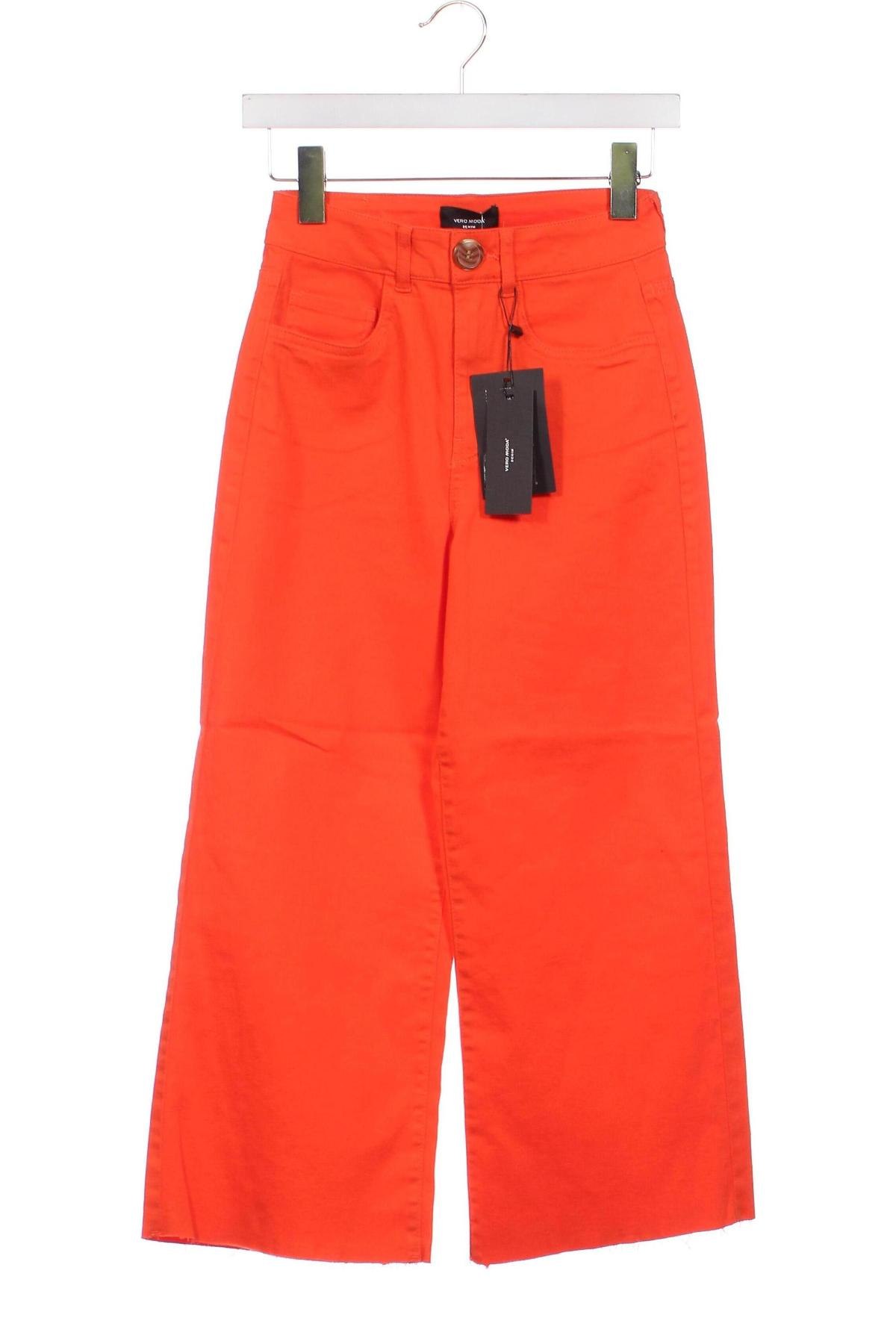 Dámske džínsy  Vero Moda, Veľkosť XS, Farba Oranžová, Cena  10,52 €