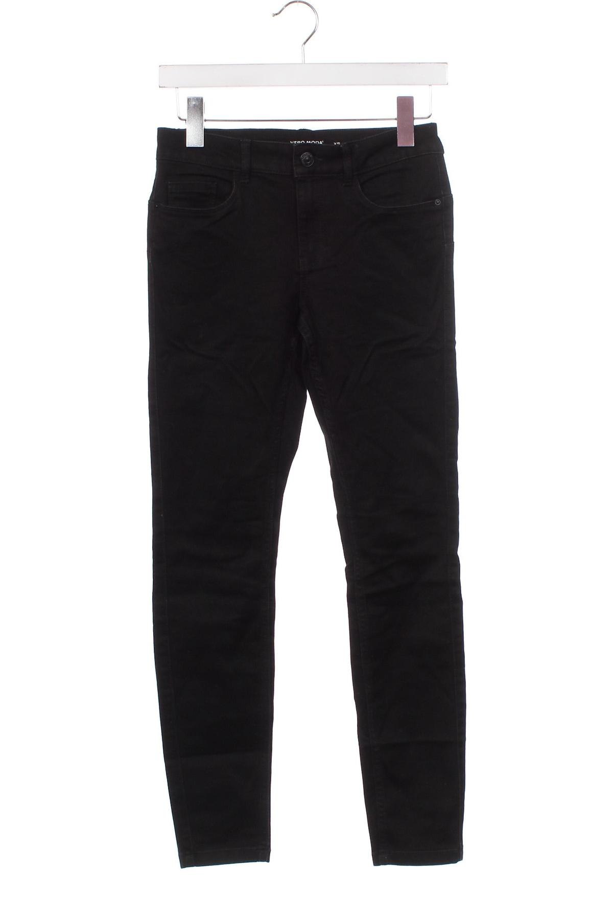 Dámske džínsy  Vero Moda, Veľkosť XS, Farba Čierna, Cena  3,54 €