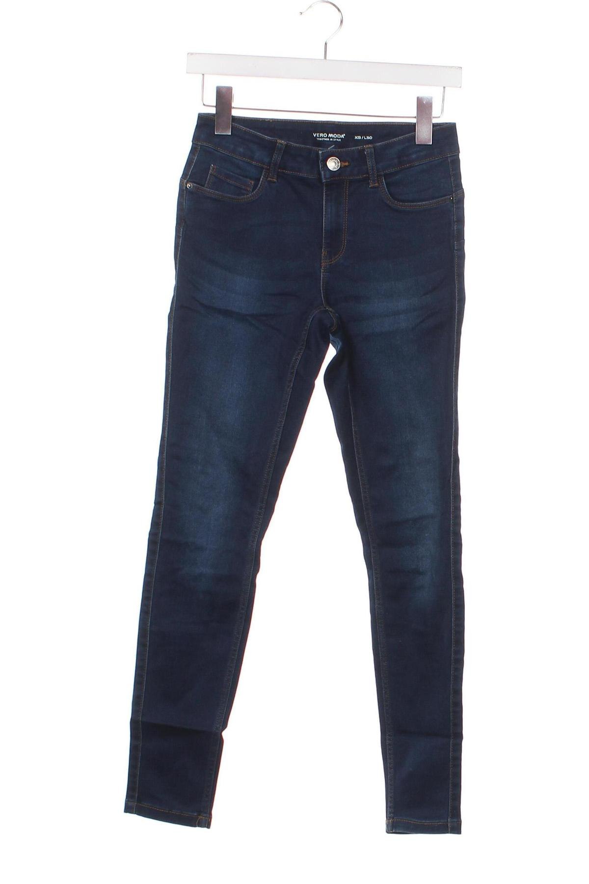 Dámske džínsy  Vero Moda, Veľkosť XS, Farba Modrá, Cena  3,67 €