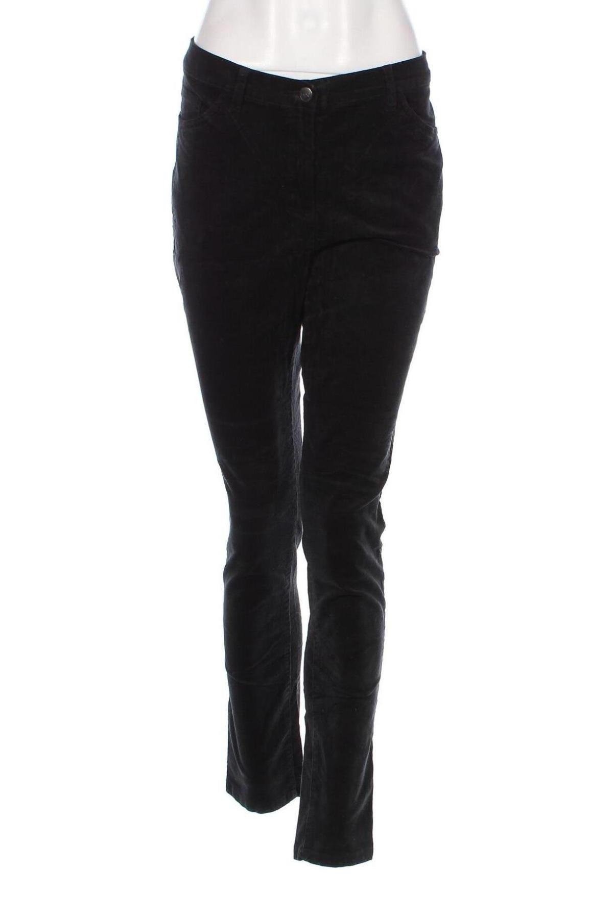 Γυναικείο κοτλέ παντελόνι Bpc Bonprix Collection, Μέγεθος M, Χρώμα Μαύρο, Τιμή 5,56 €