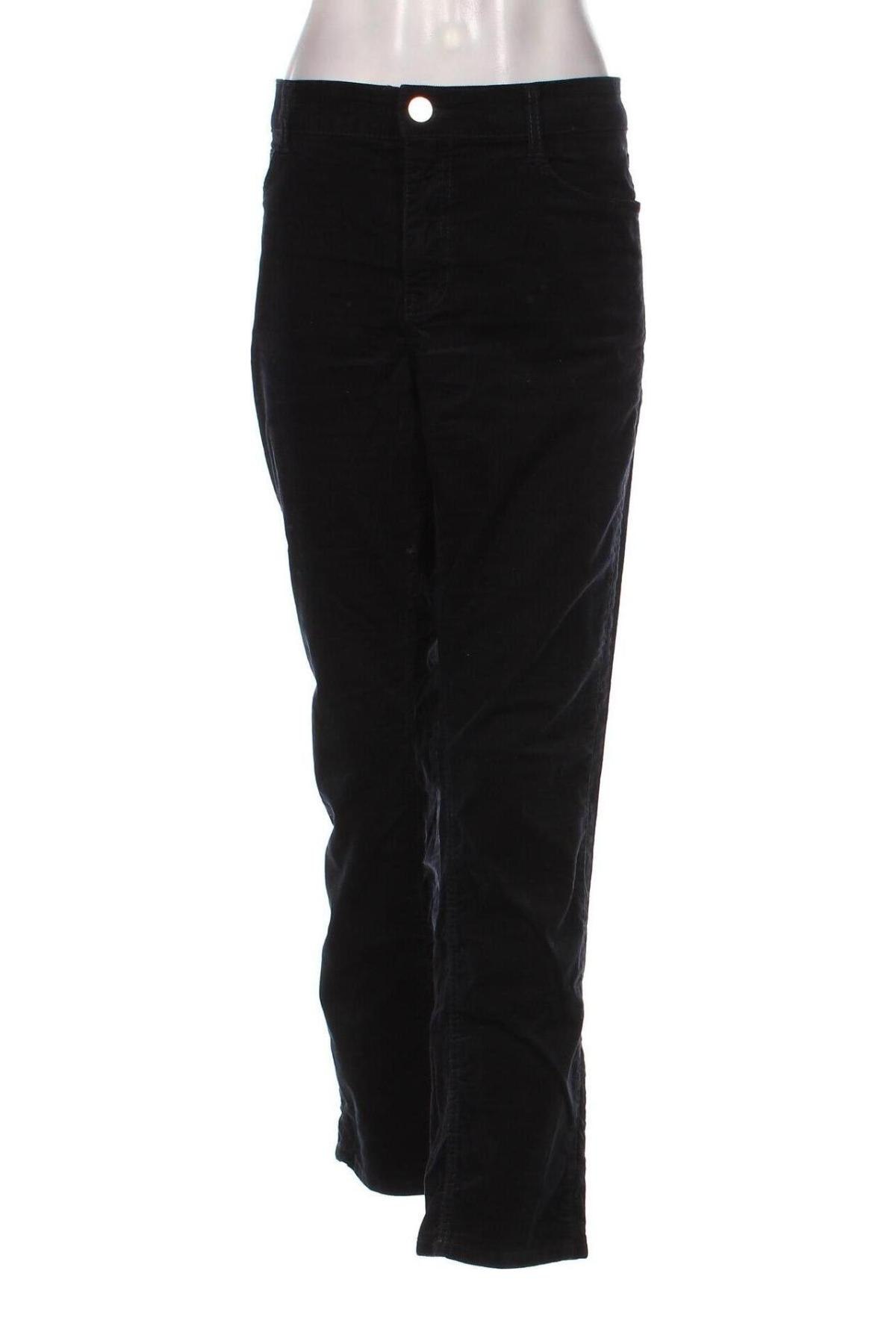 Γυναικείο κοτλέ παντελόνι Mac, Μέγεθος XXL, Χρώμα Μπλέ, Τιμή 15,35 €