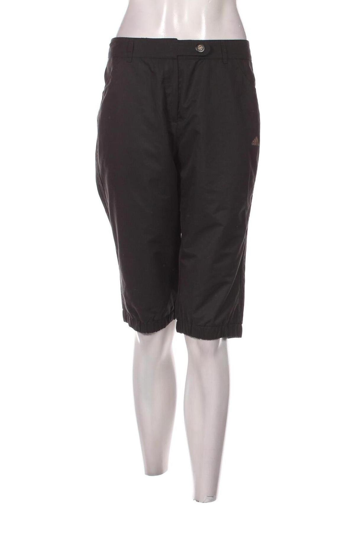Γυναικείο κοντό παντελόνι Adidas, Μέγεθος L, Χρώμα Μαύρο, Τιμή 40,92 €