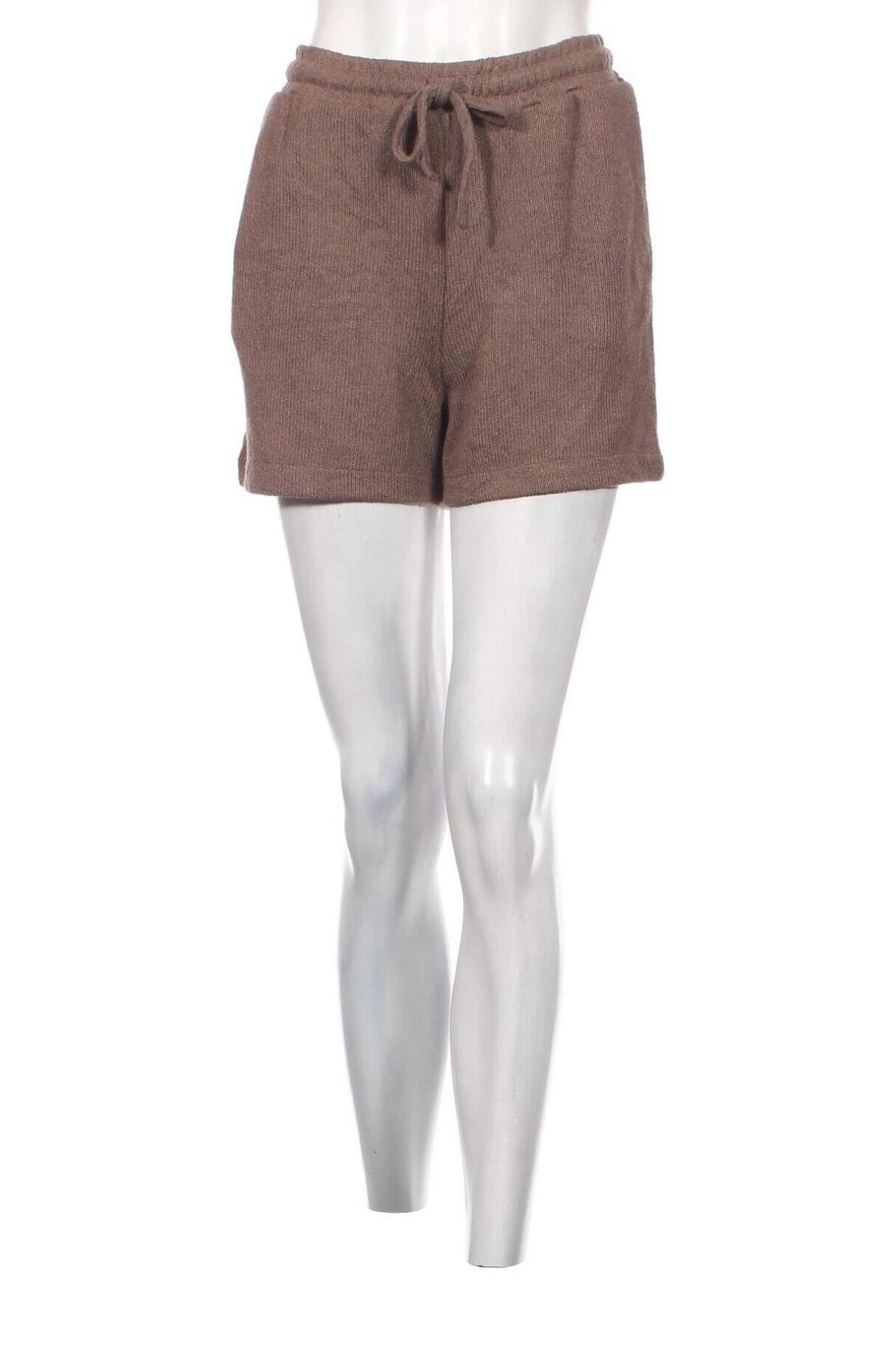 Γυναικείο κοντό παντελόνι H&M, Μέγεθος XS, Χρώμα Καφέ, Τιμή 11,75 €