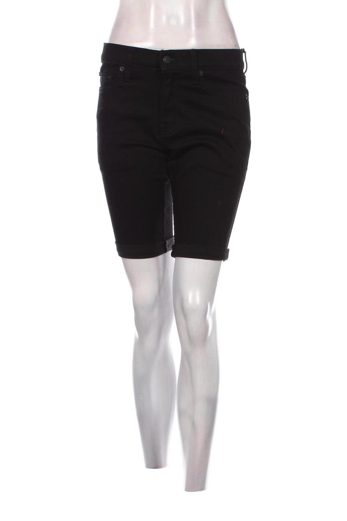 Pantaloni scurți de femei Hollister, Mărime M, Culoare Negru, Preț 236,84 Lei