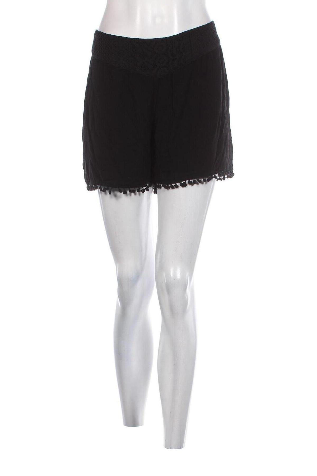 Γυναικείο κοντό παντελόνι Jennyfer, Μέγεθος M, Χρώμα Μαύρο, Τιμή 6,39 €