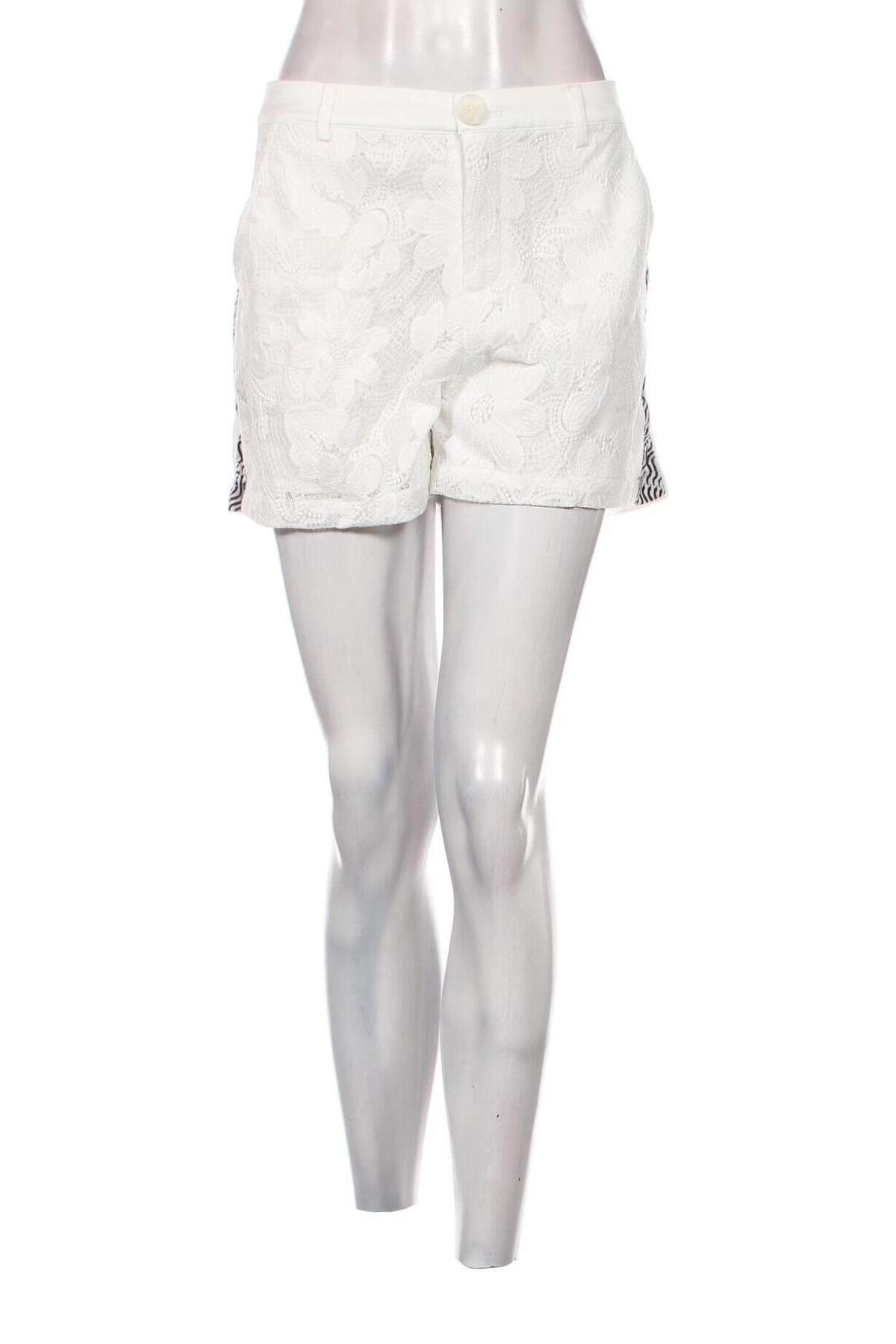 Дамски къс панталон Lili Sidonio, Размер L, Цвят Бял, Цена 12,96 лв.