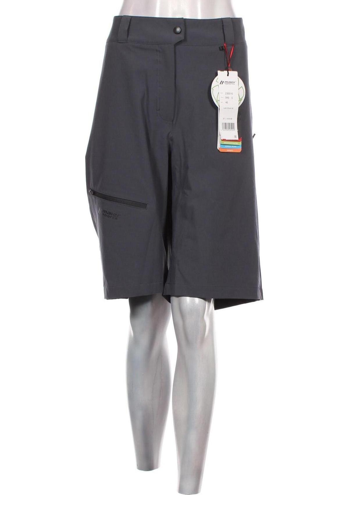 Damen Shorts Maier Sports, Größe XXL, Farbe Grau, Preis 21,52 €