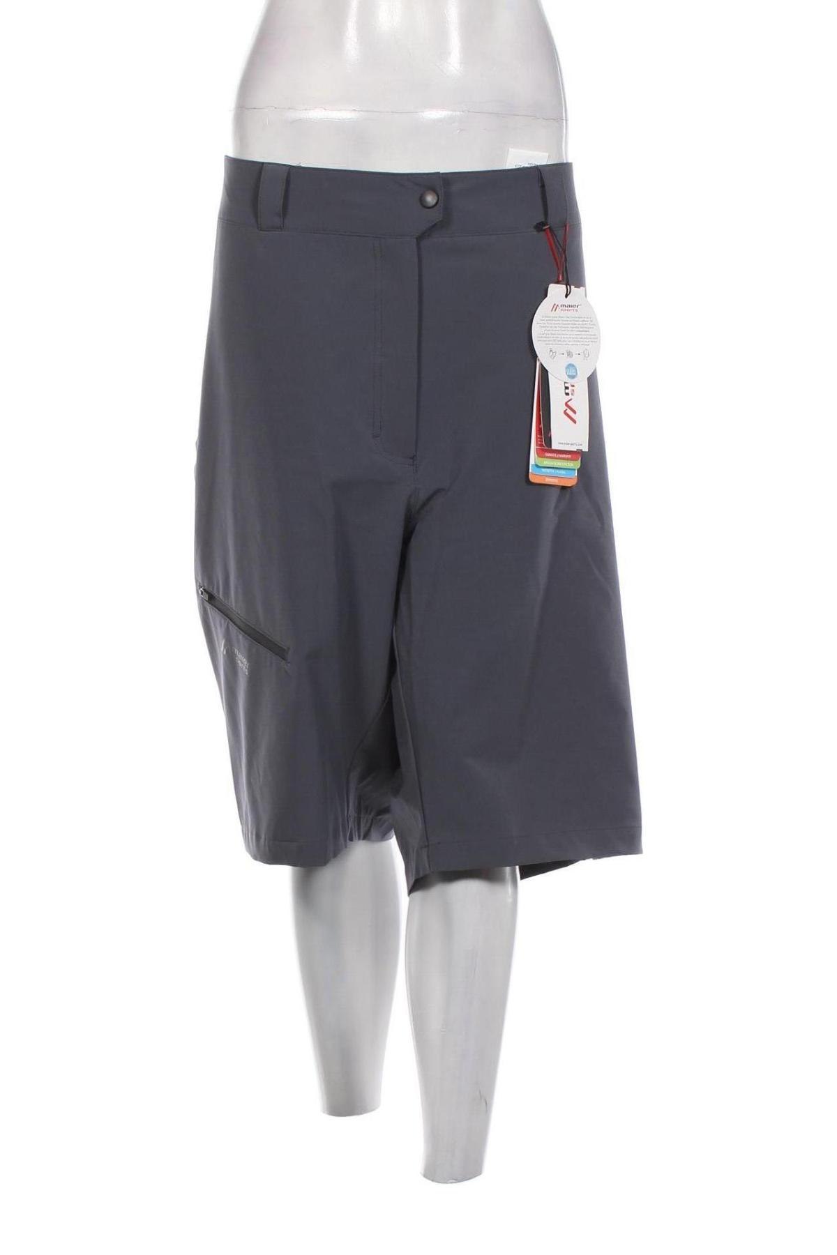 Γυναικείο κοντό παντελόνι Maier Sports, Μέγεθος 3XL, Χρώμα Γκρί, Τιμή 21,52 €