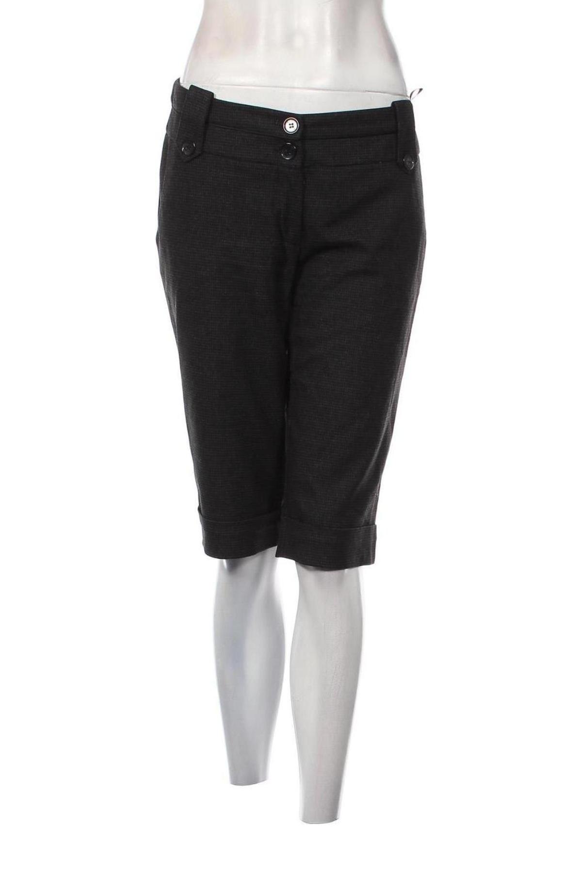 Дамски къс панталон Miss H., Размер M, Цвят Сив, Цена 8,74 лв.