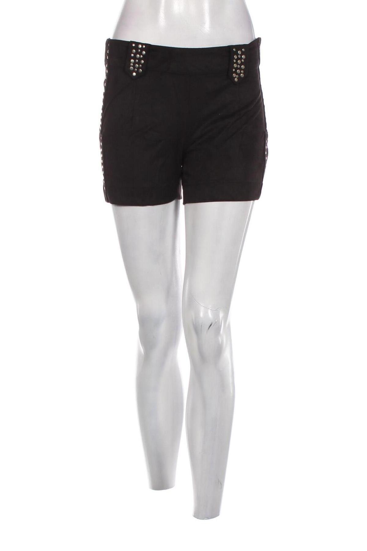 Дамски къс панталон Morgan, Размер XS, Цвят Черен, Цена 13,68 лв.
