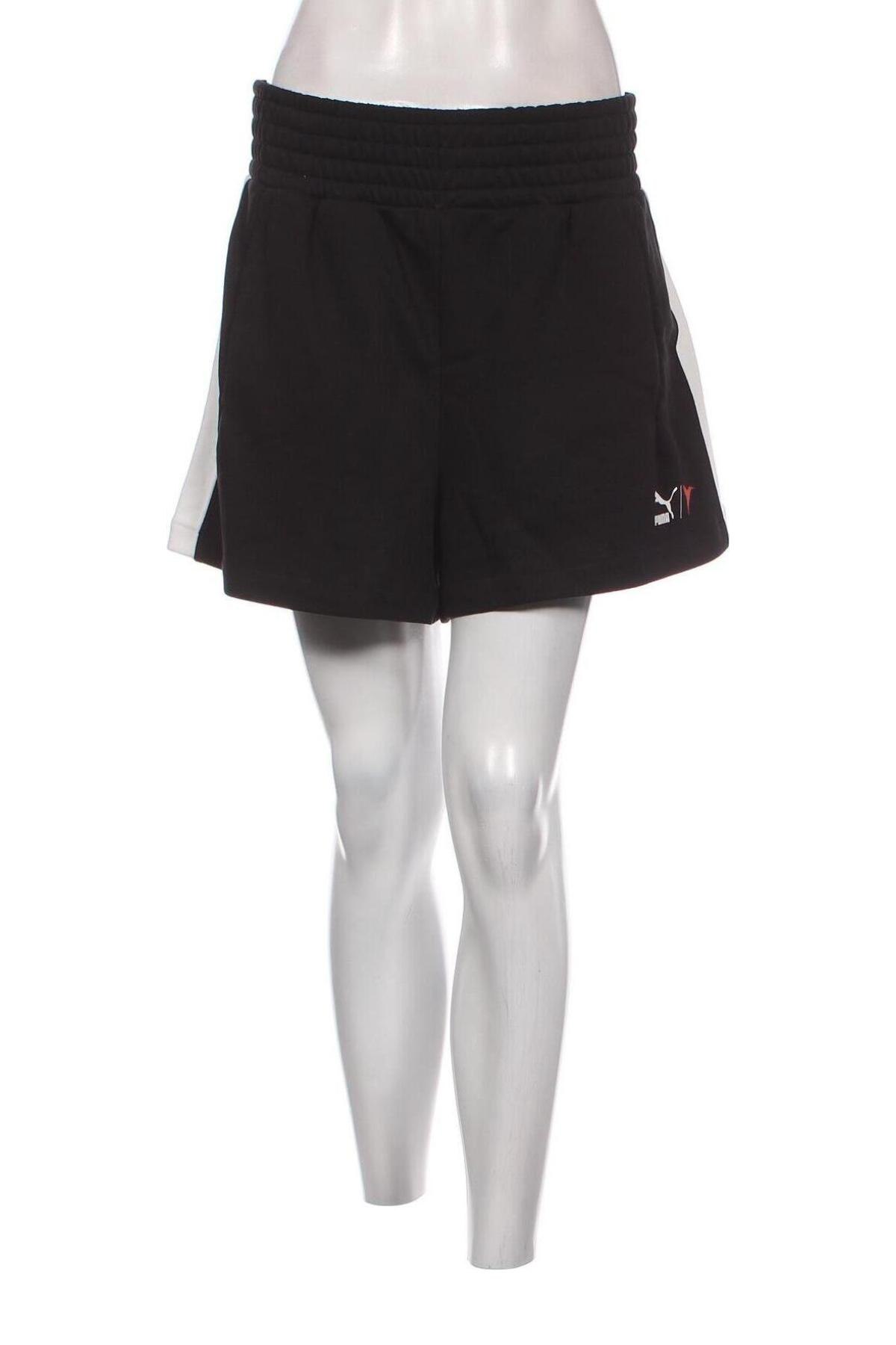 Γυναικείο κοντό παντελόνι PUMA, Μέγεθος L, Χρώμα Μαύρο, Τιμή 21,52 €