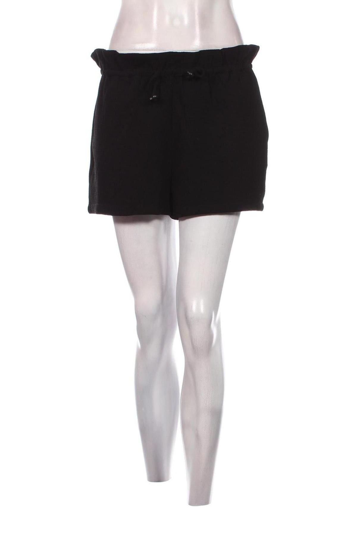 Γυναικείο κοντό παντελόνι Pull&Bear, Μέγεθος M, Χρώμα Μαύρο, Τιμή 5,01 €