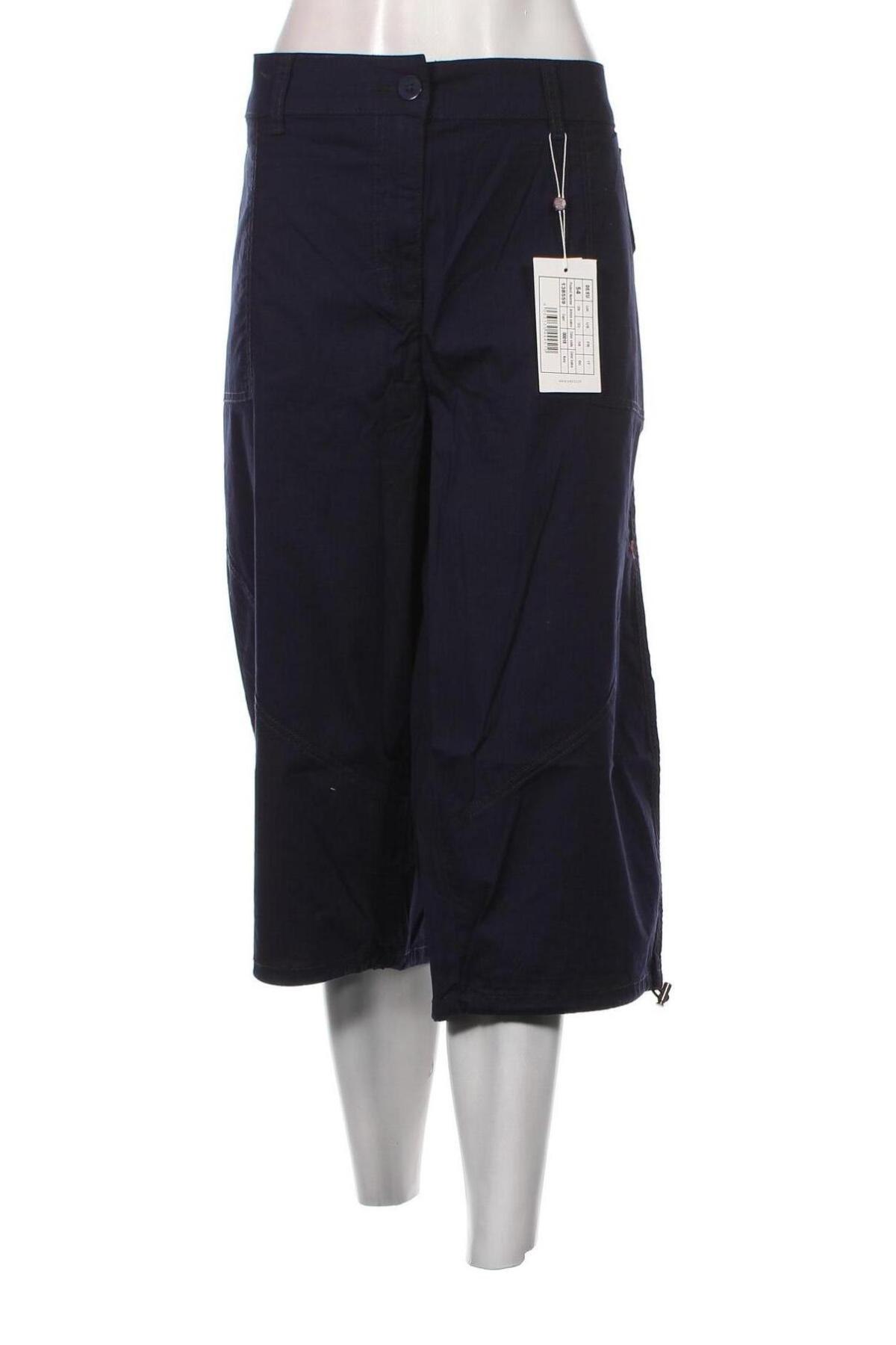 Damen Shorts Sheego, Größe 5XL, Farbe Blau, Preis 37,11 €