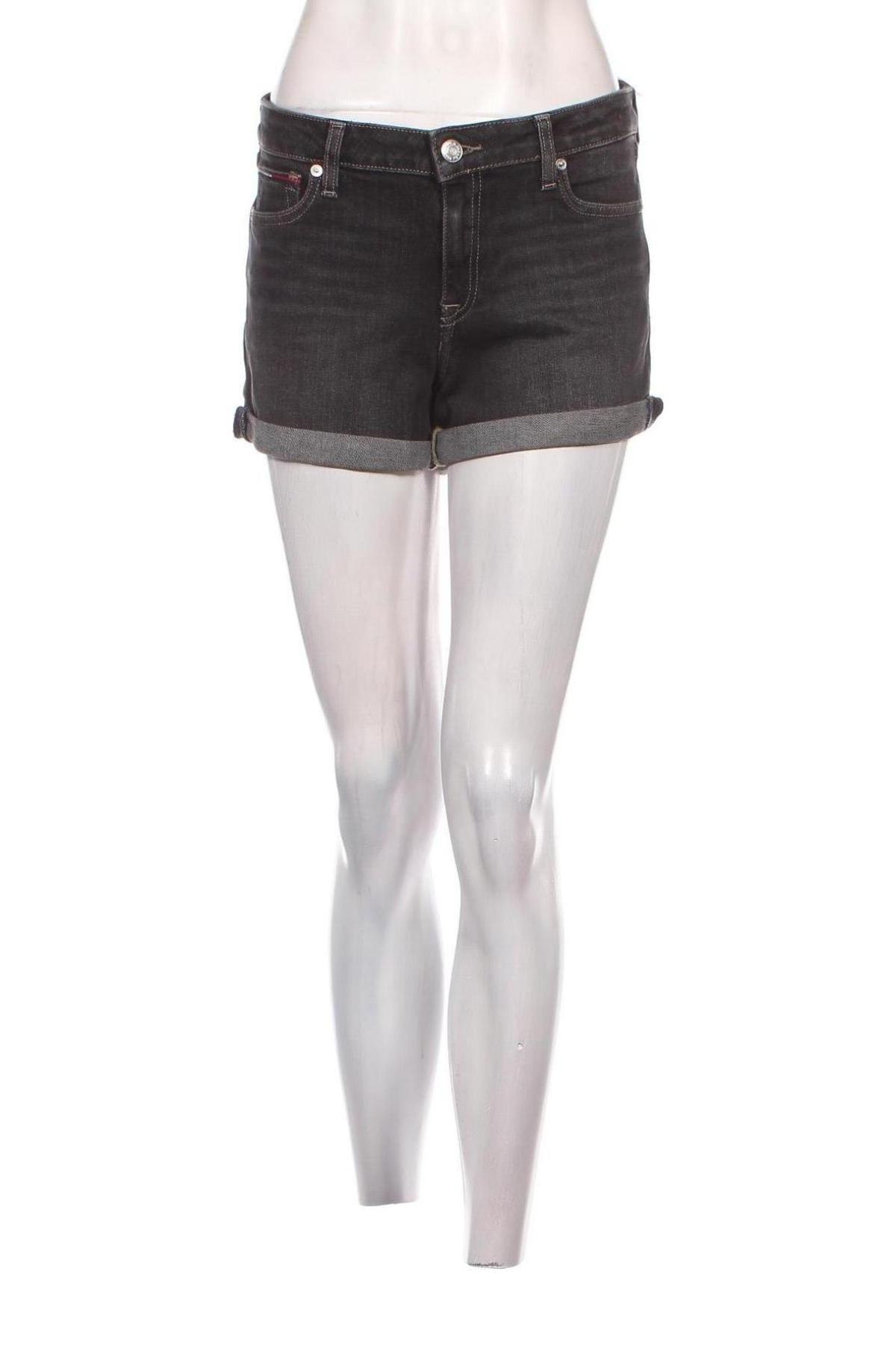 Pantaloni scurți de femei Tommy Jeans, Mărime S, Culoare Gri, Preț 201,32 Lei