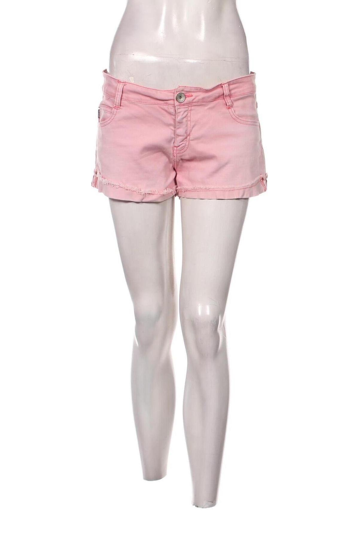 Дамски къс панталон Zara Trafaluc, Размер M, Цвят Розов, Цена 5,10 лв.