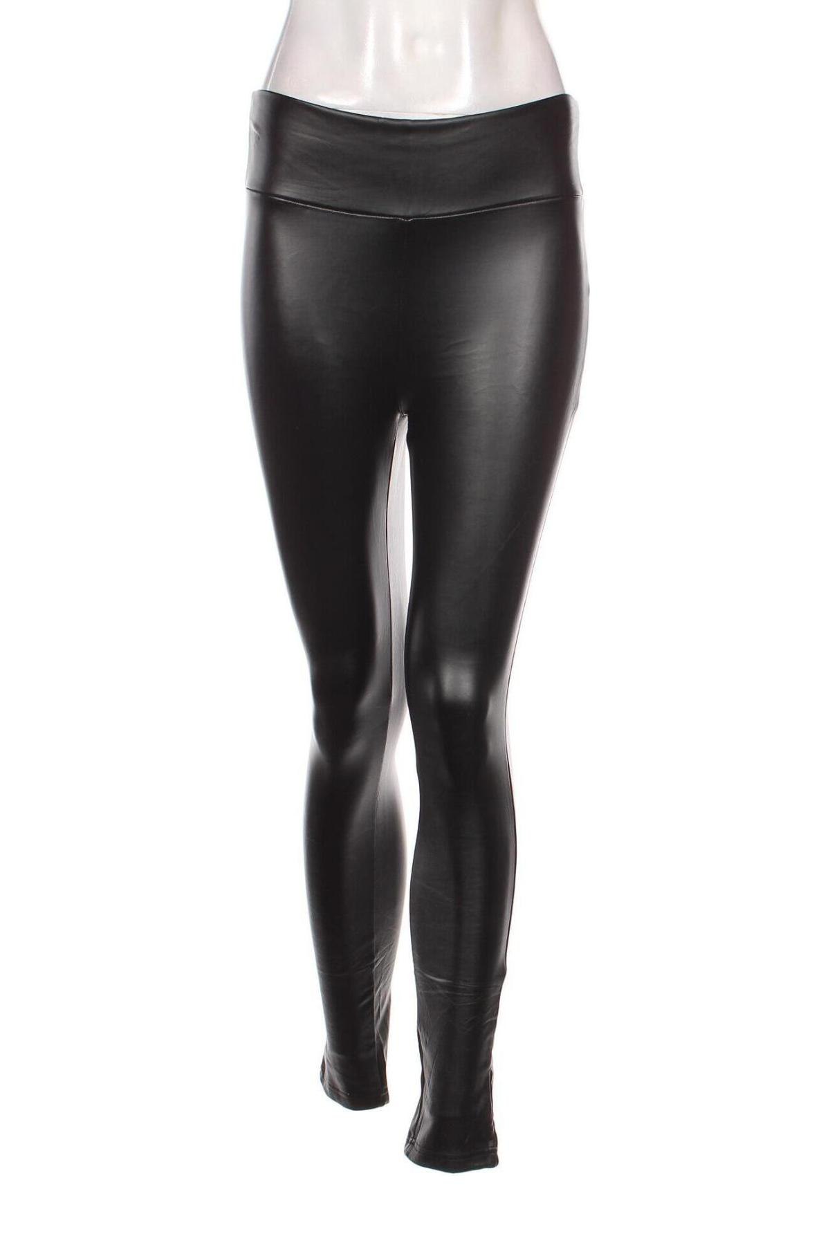 Γυναικείο παντελόνι δερμάτινο, Μέγεθος S, Χρώμα Μαύρο, Τιμή 3,41 €