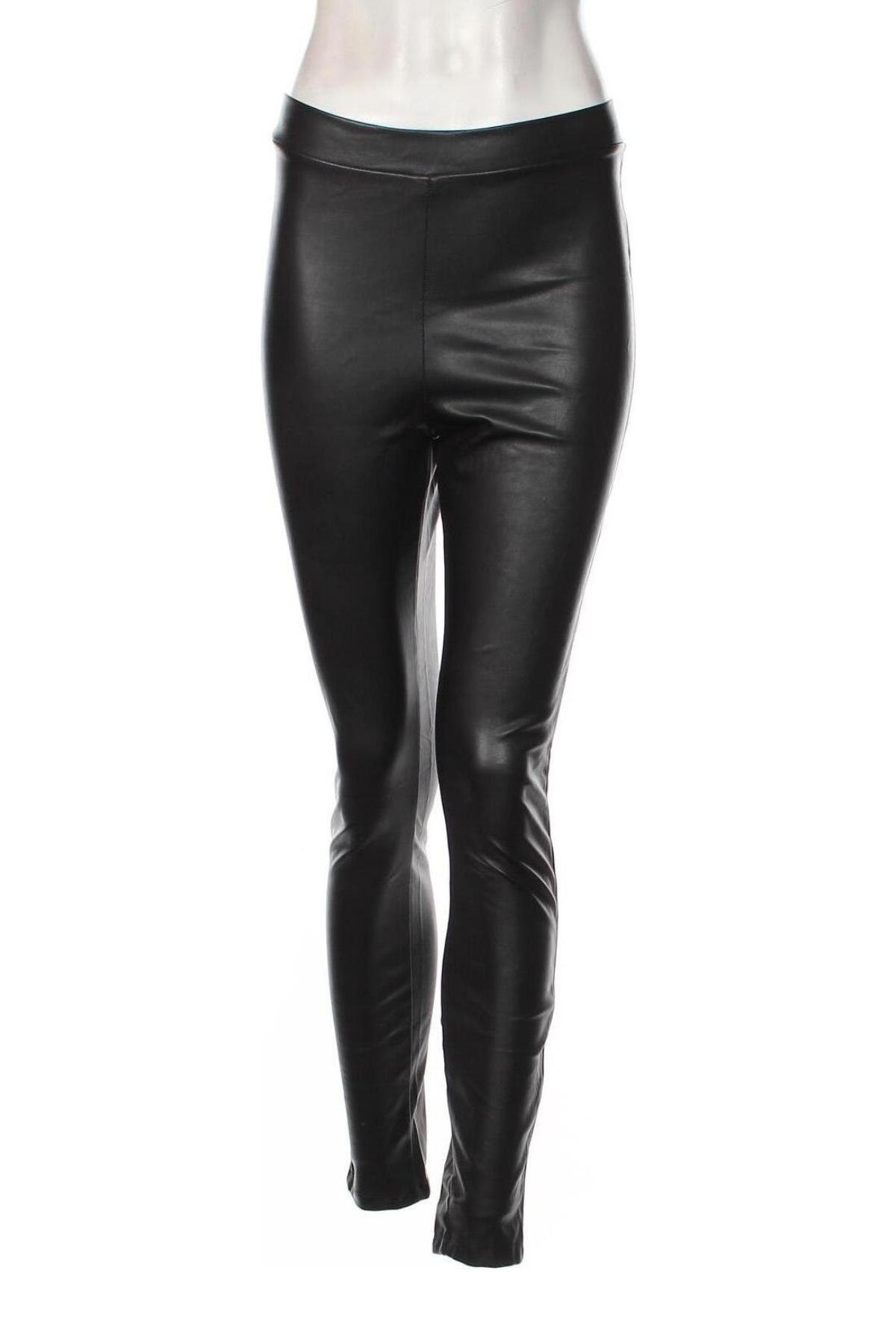 Γυναικείο παντελόνι δερμάτινο Cubus, Μέγεθος S, Χρώμα Μαύρο, Τιμή 4,66 €