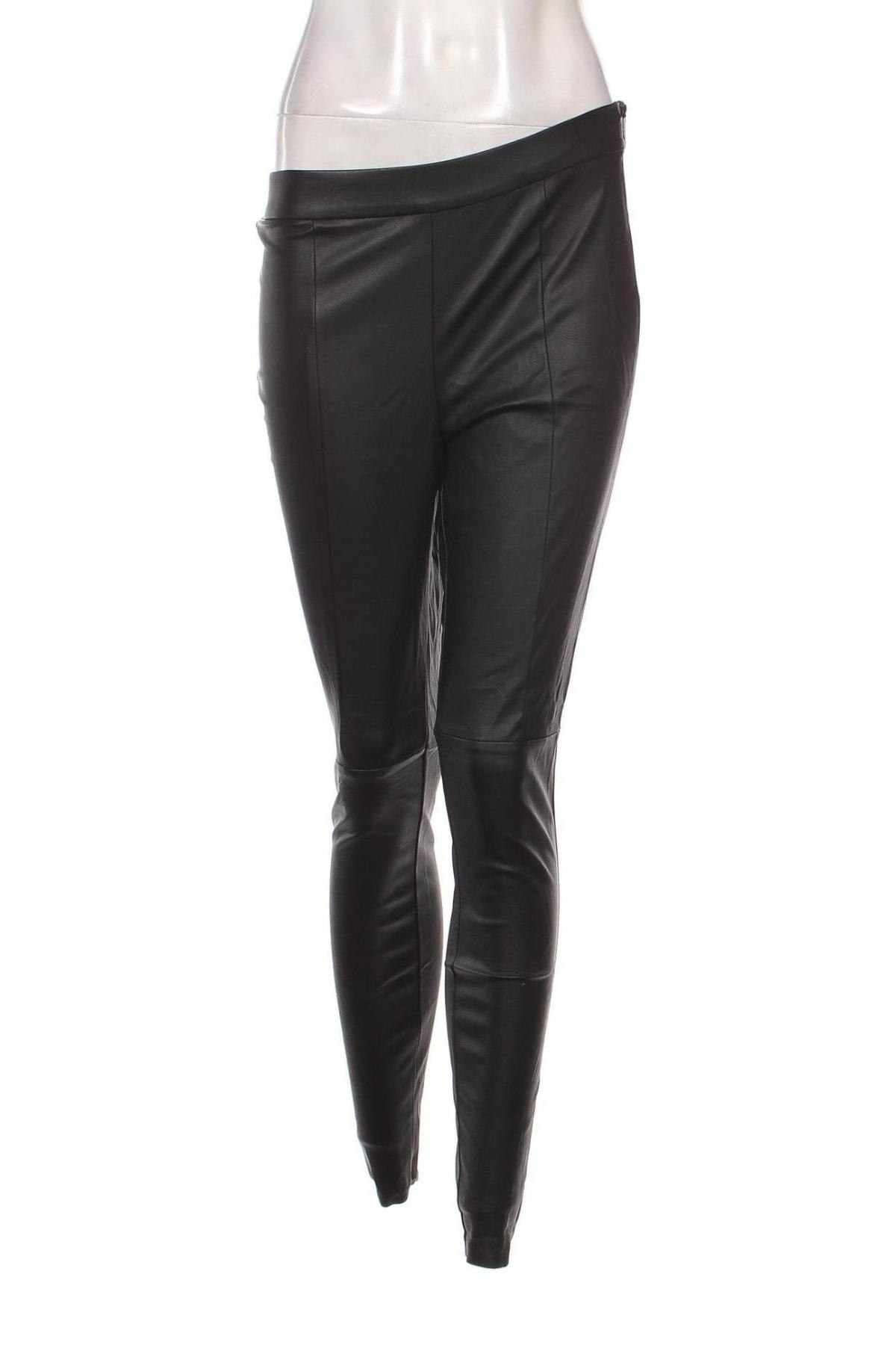 Γυναικείο παντελόνι δερμάτινο Jacqueline De Yong, Μέγεθος S, Χρώμα Μαύρο, Τιμή 4,31 €