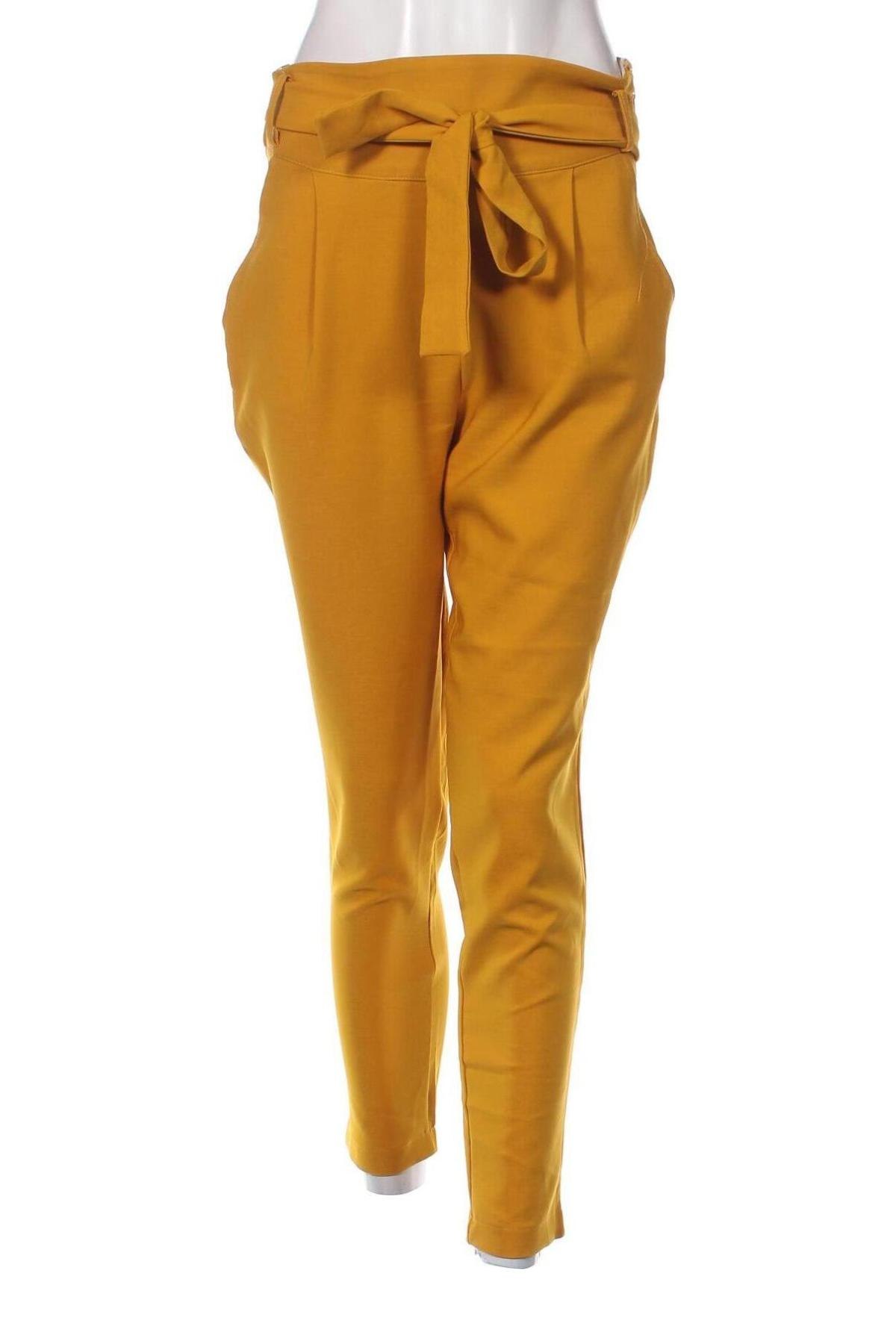 Дамски панталон Anel, Размер L, Цвят Жълт, Цена 29,00 лв.