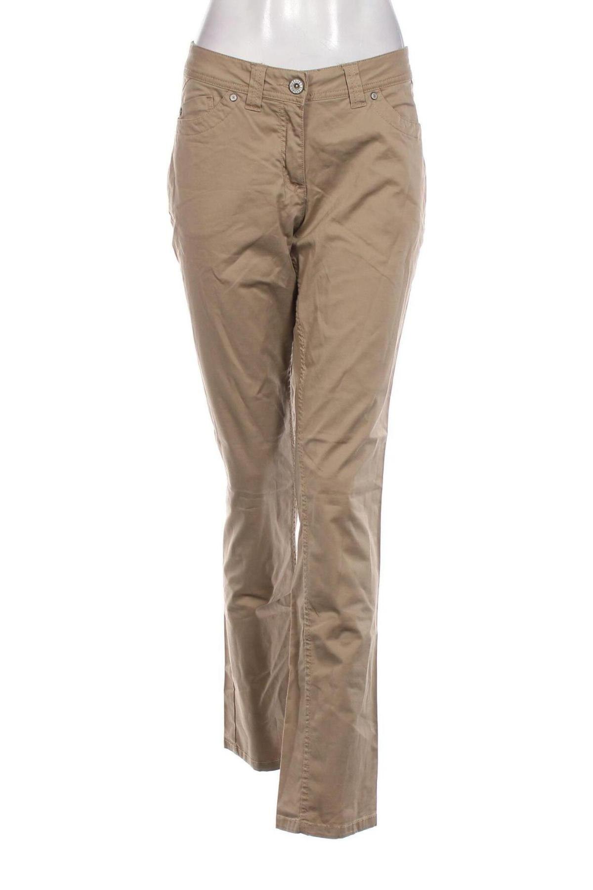 Pantaloni de femei Cecilia Classics, Mărime M, Culoare Bej, Preț 23,85 Lei