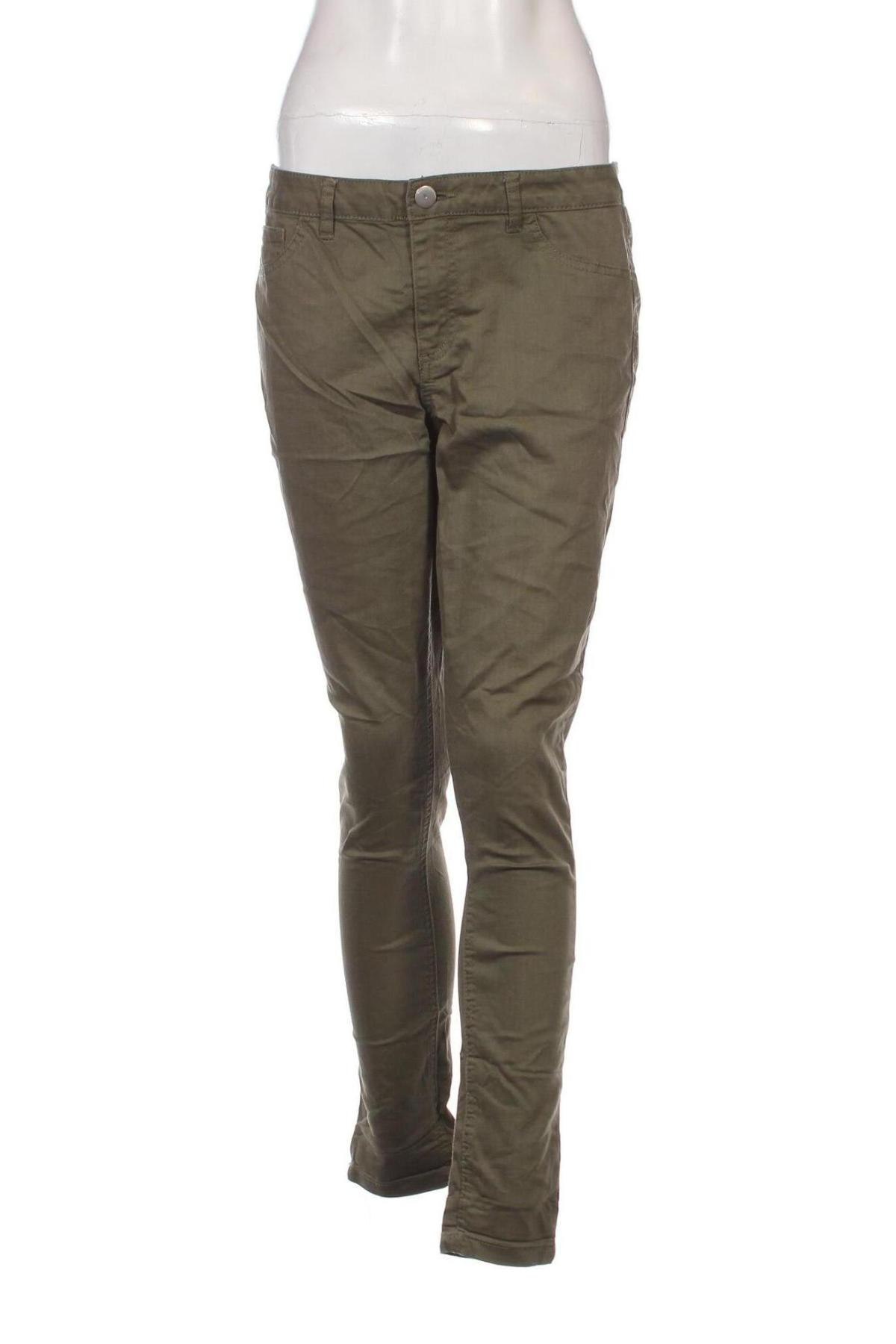 Дамски панталон Clothing & Co, Размер M, Цвят Зелен, Цена 7,83 лв.