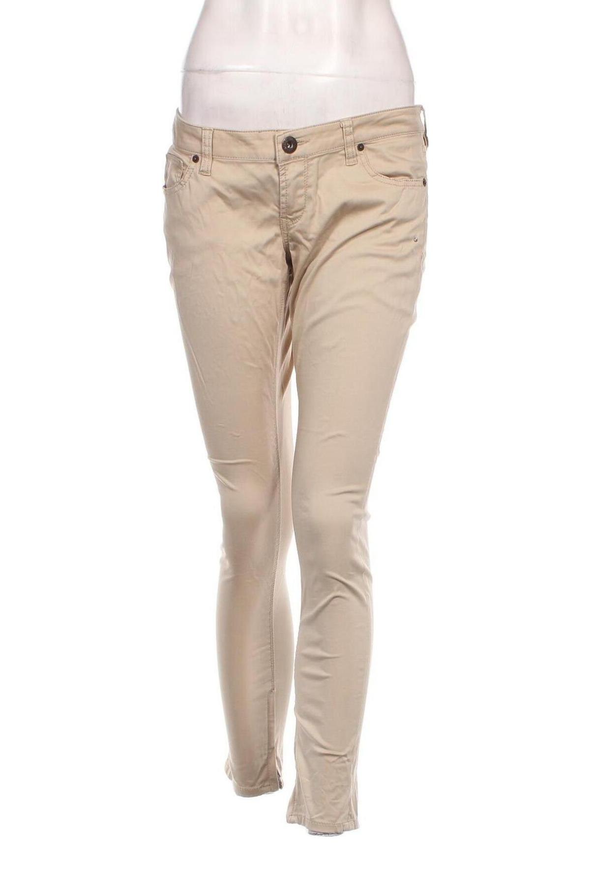 Pantaloni de femei Guess, Mărime M, Culoare Bej, Preț 78,62 Lei