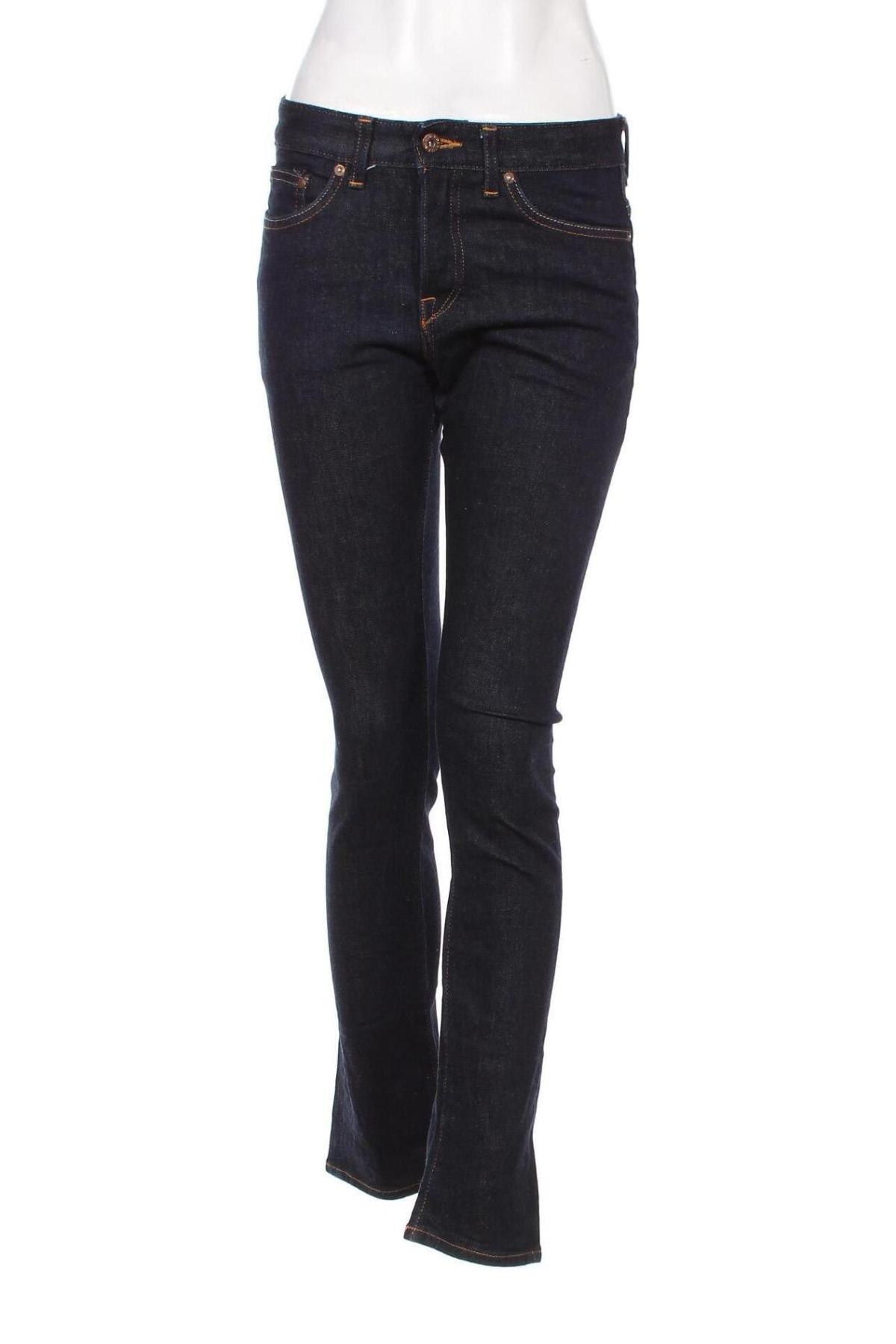 Дамски панталон H&M Conscious Collection, Размер M, Цвят Син, Цена 29,00 лв.