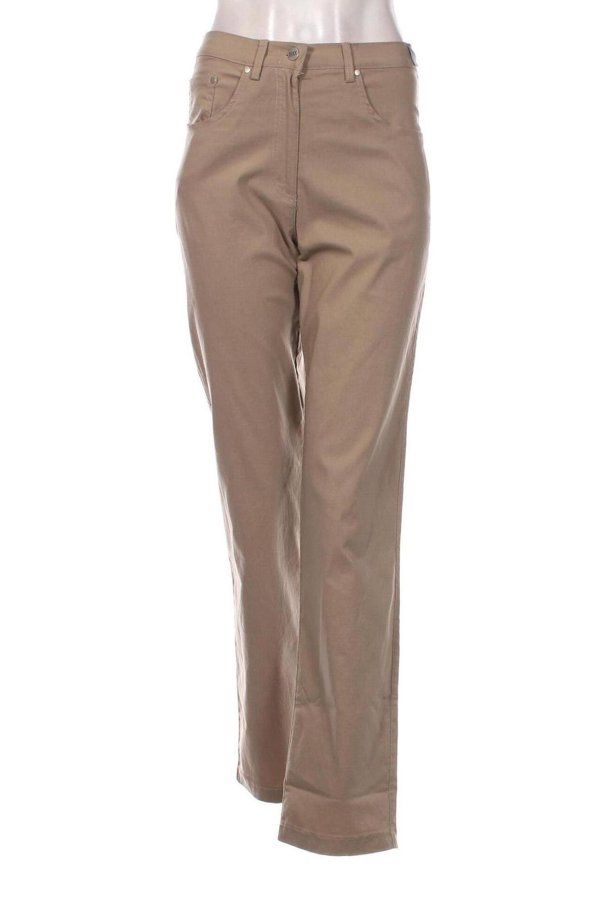Pantaloni de femei Joy, Mărime S, Culoare Bej, Preț 40,82 Lei