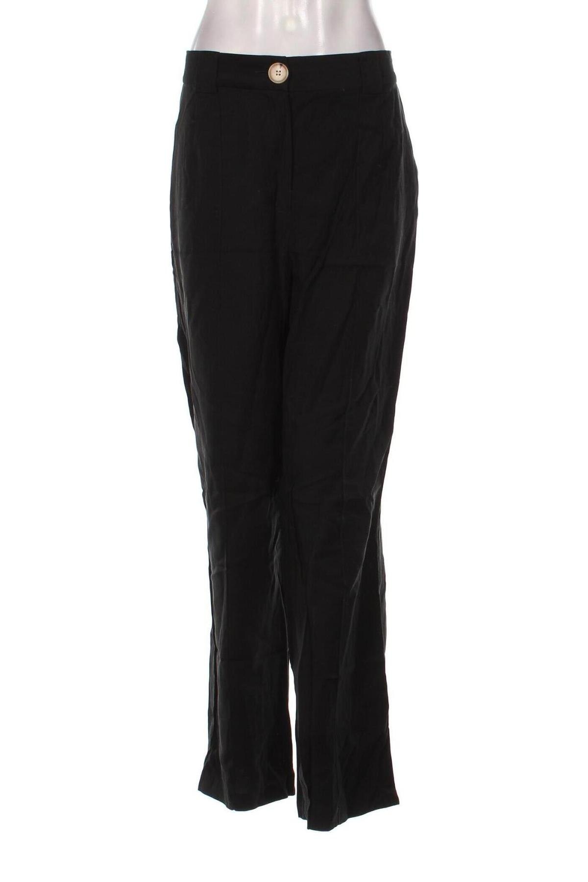 Дамски панталон Kiabi, Размер L, Цвят Черен, Цена 7,25 лв.