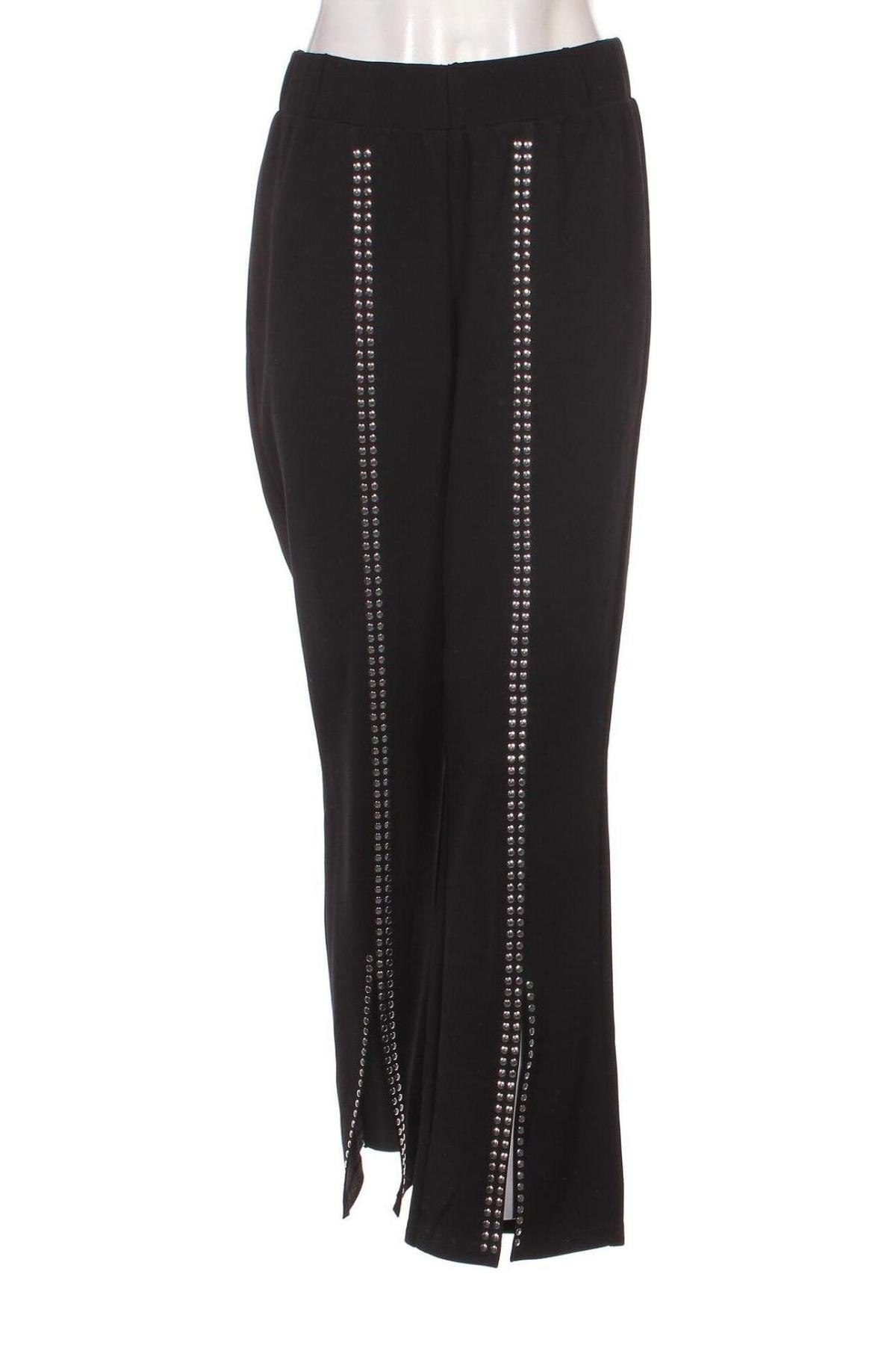 Pantaloni de femei Mia Moda, Mărime L, Culoare Negru, Preț 95,39 Lei