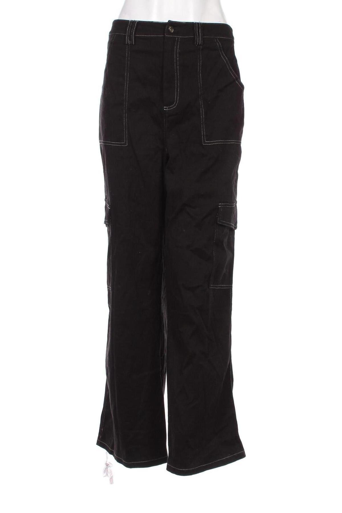 Dámské kalhoty  Missguided, Velikost L, Barva Černá, Cena  213,00 Kč