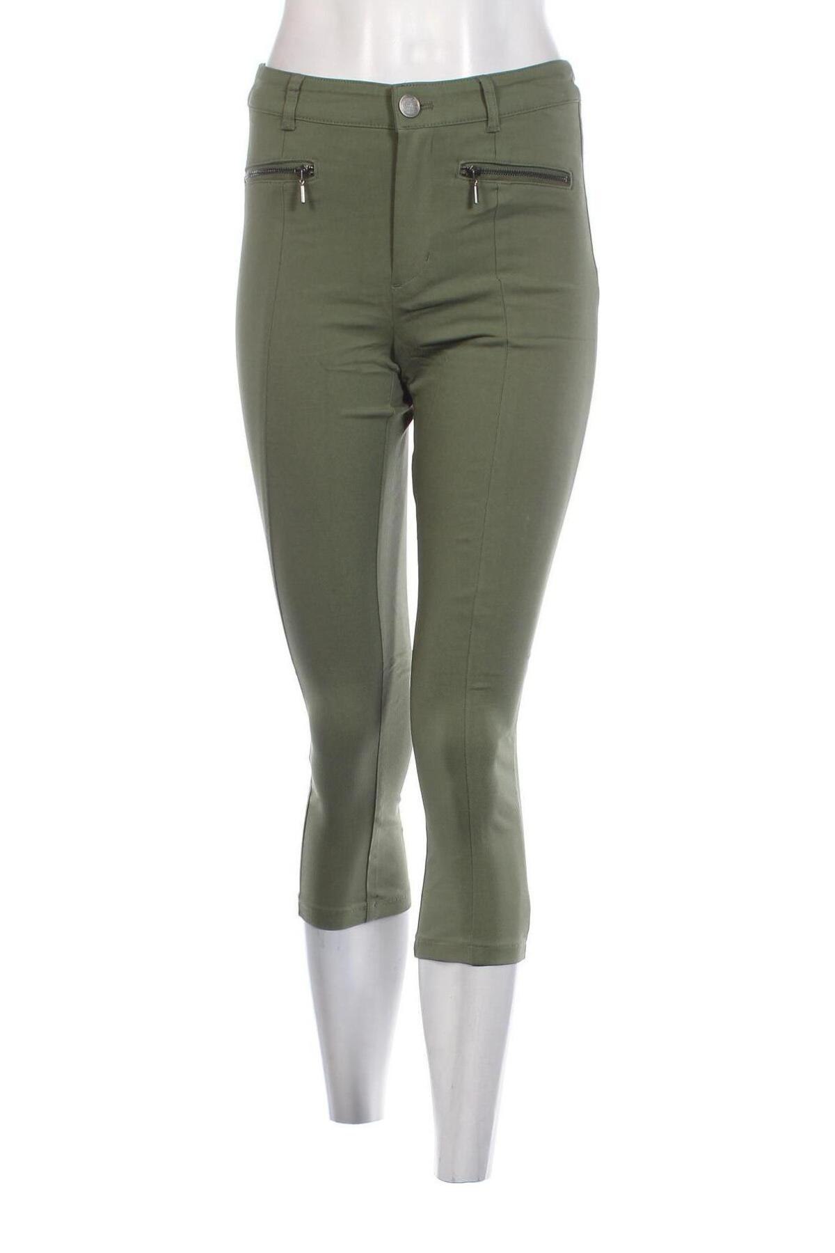 Pantaloni de femei My Wear, Mărime S, Culoare Verde, Preț 23,85 Lei