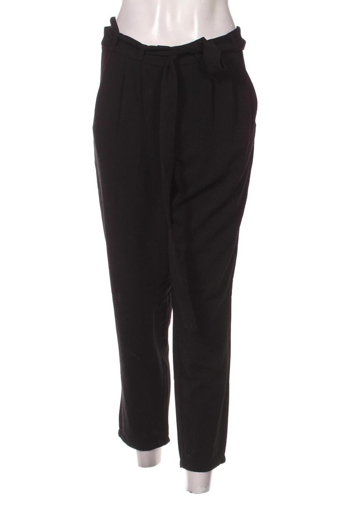 Дамски панталон Object, Размер M, Цвят Черен, Цена 7,25 лв.