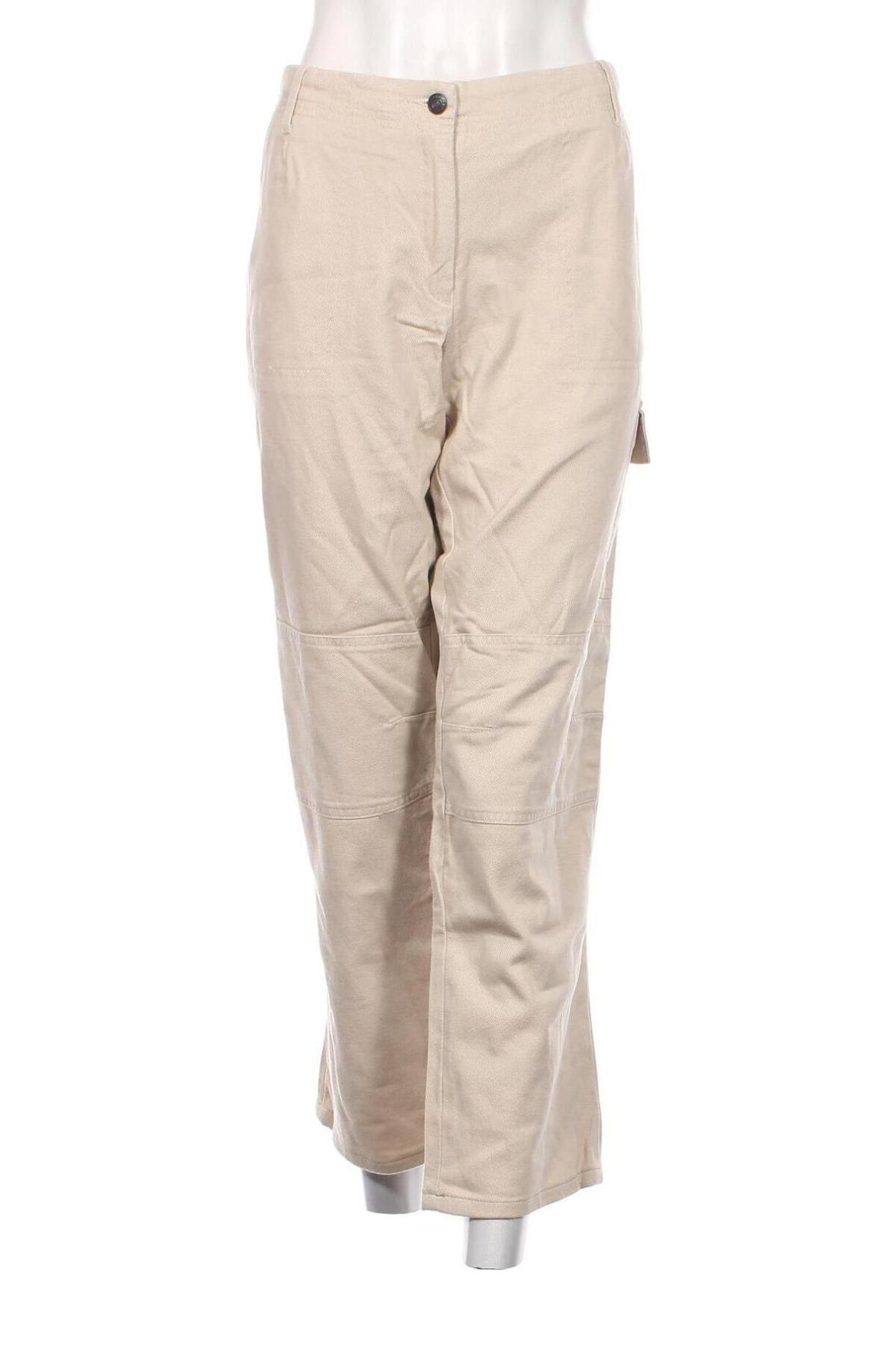 Γυναικείο παντελόνι Raspberry, Μέγεθος XL, Χρώμα  Μπέζ, Τιμή 4,66 €