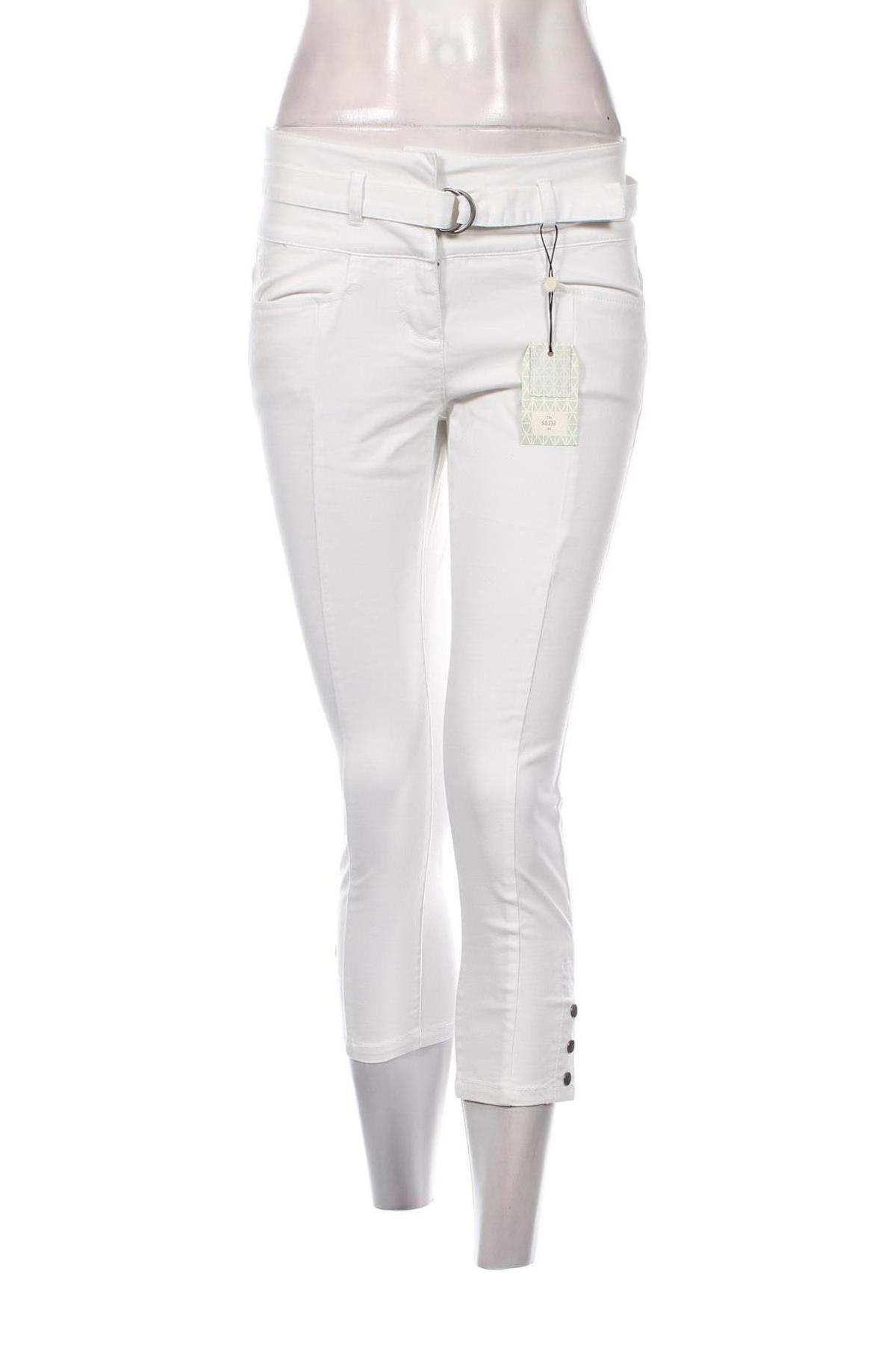 Γυναικείο παντελόνι Sandwich_, Μέγεθος S, Χρώμα Λευκό, Τιμή 75,26 €
