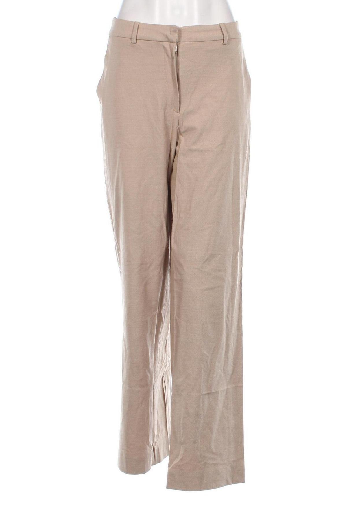 Дамски панталон Selected Femme, Размер M, Цвят Бежов, Цена 15,21 лв.