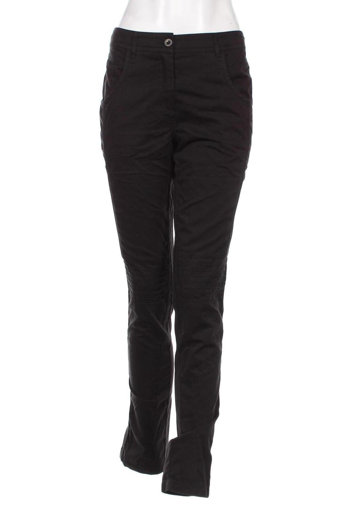 Γυναικείο παντελόνι Soulmate, Μέγεθος M, Χρώμα Μαύρο, Τιμή 4,49 €