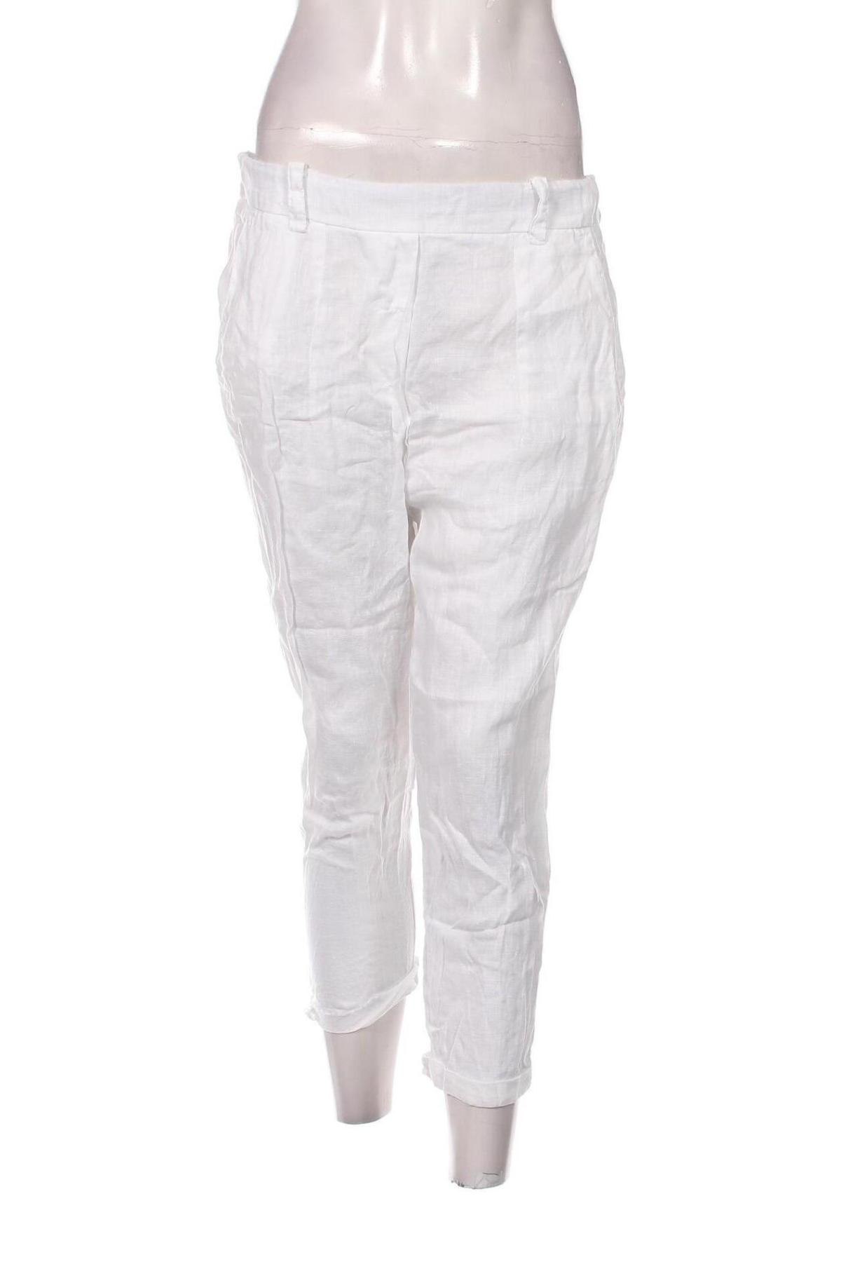 Pantaloni de femei Wendy Trendy, Mărime S, Culoare Alb, Preț 73,98 Lei