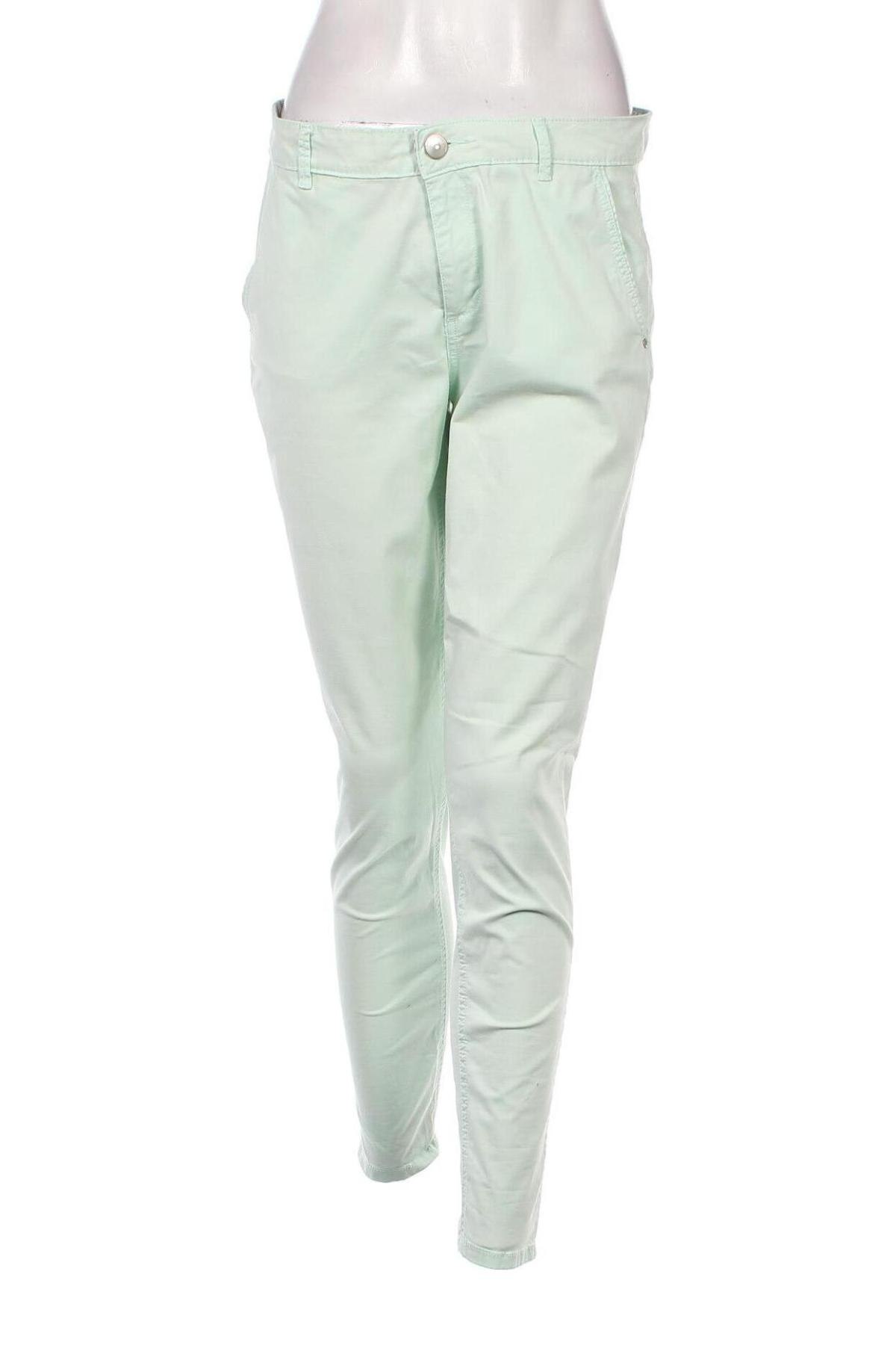 Дамски панталон Yfl Reserved, Размер M, Цвят Зелен, Цена 11,60 лв.