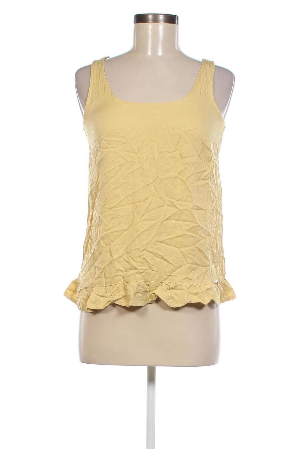 Γυναικείο αμάνικο μπλουζάκι Diverse, Μέγεθος XS, Χρώμα Κίτρινο, Τιμή 5,09 €